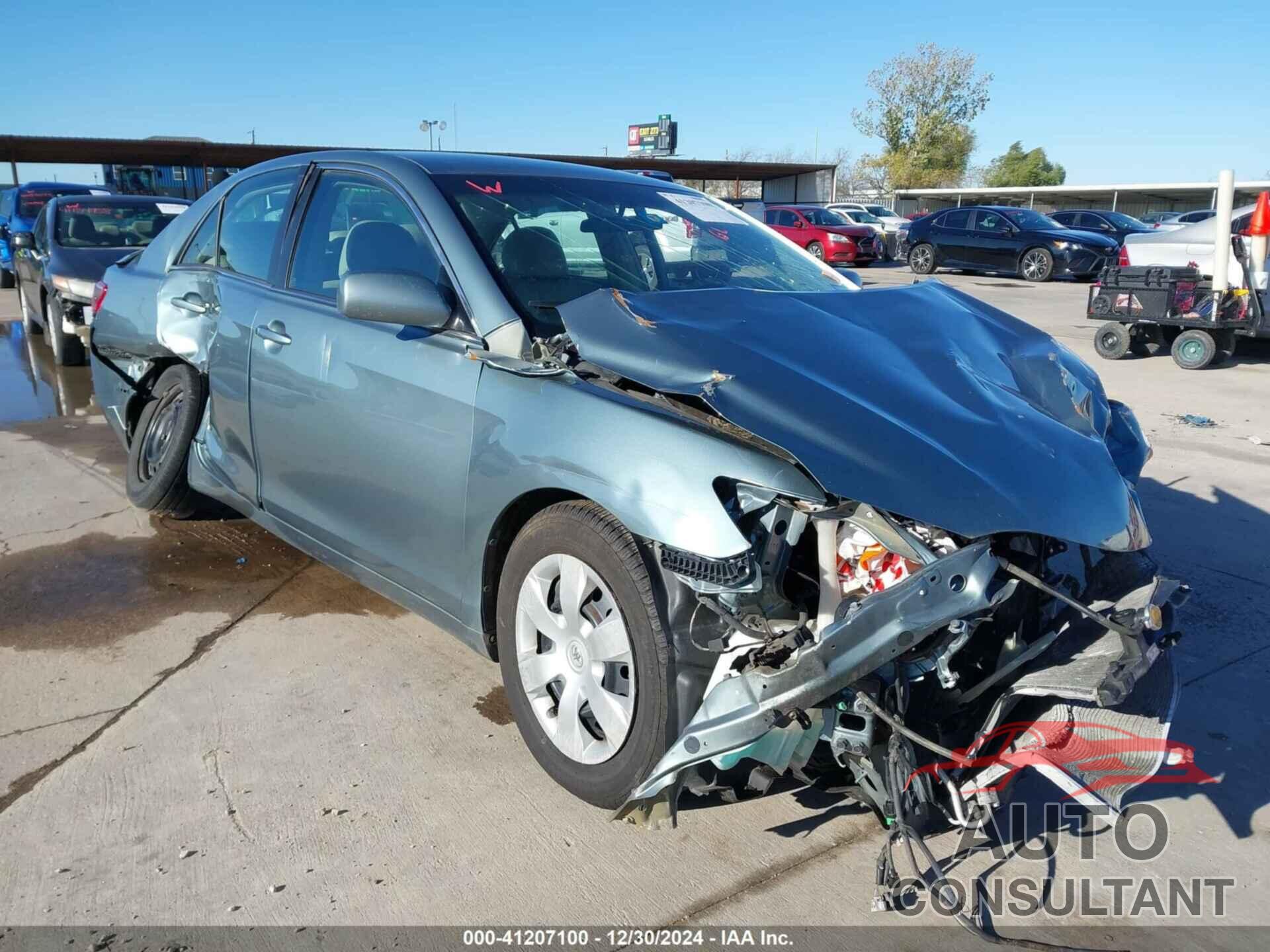 TOYOTA CAMRY 2009 - 4T4BE46K79R118712