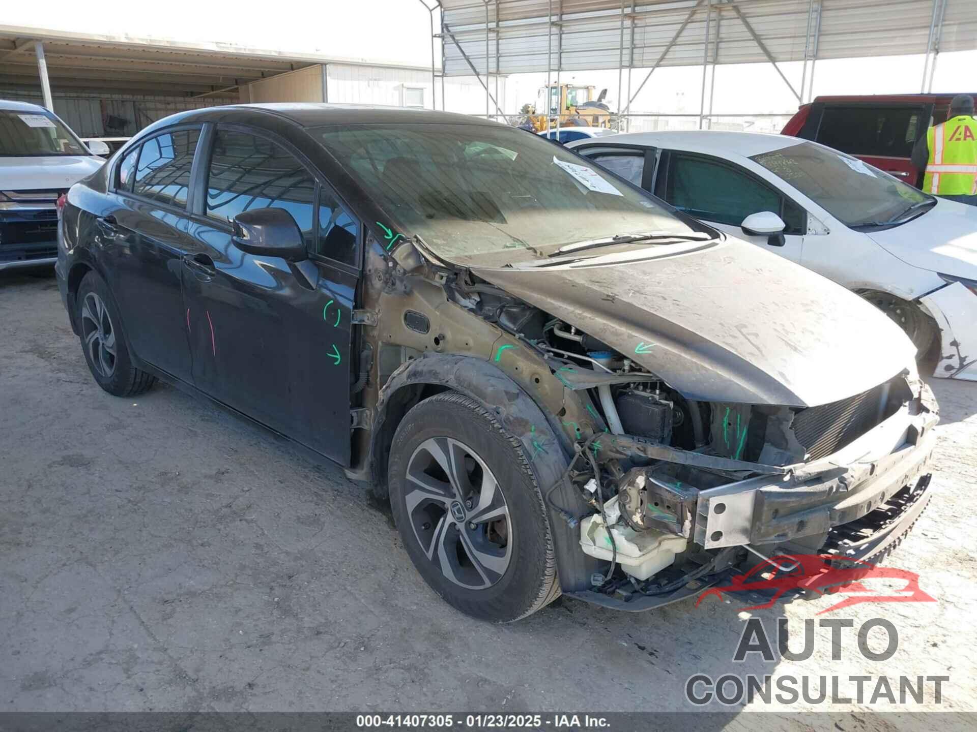 HONDA CIVIC 2013 - 2HGFB2F54DH546970