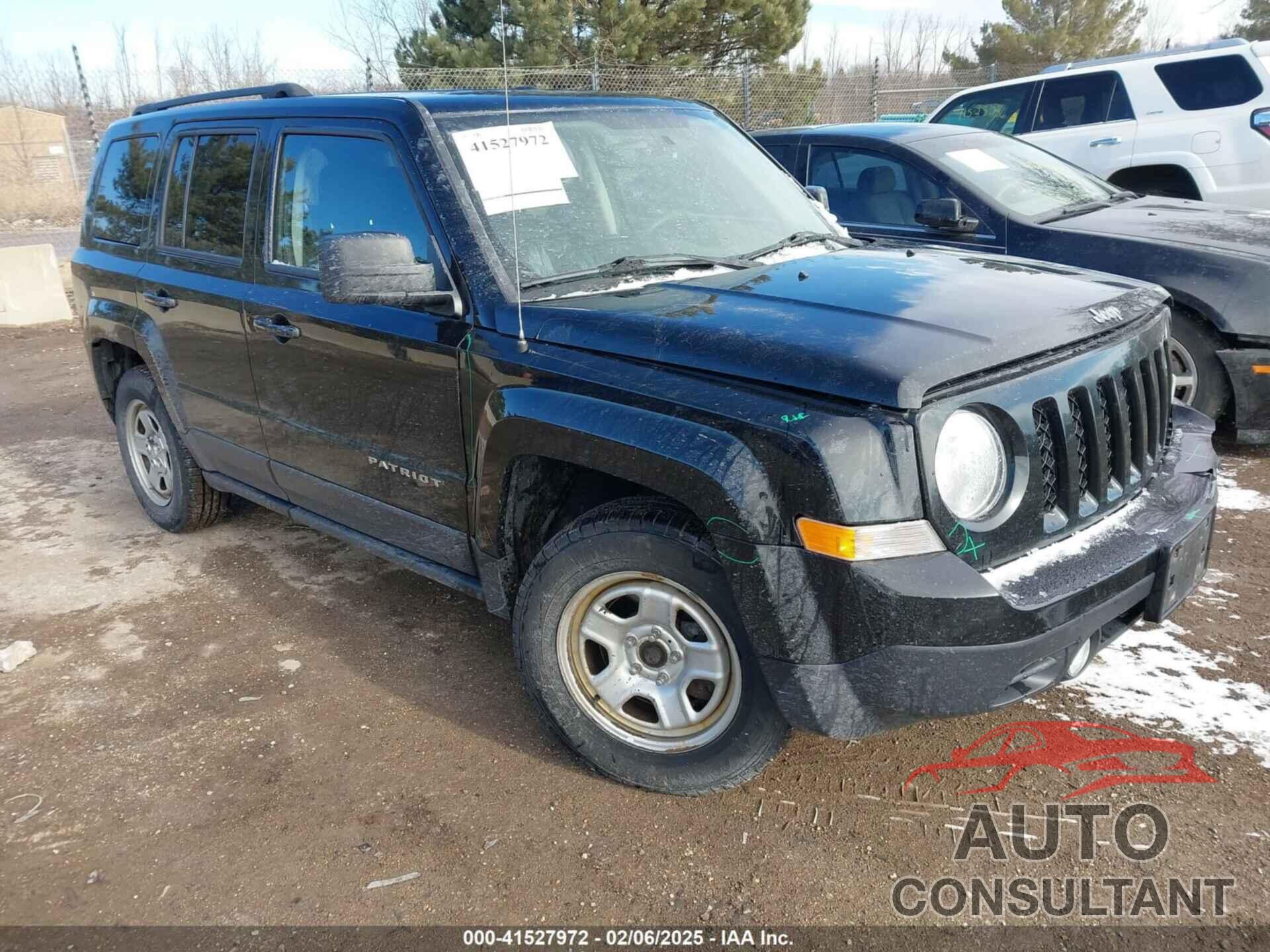 JEEP PATRIOT 2017 - 1C4NJPBB5HD120214