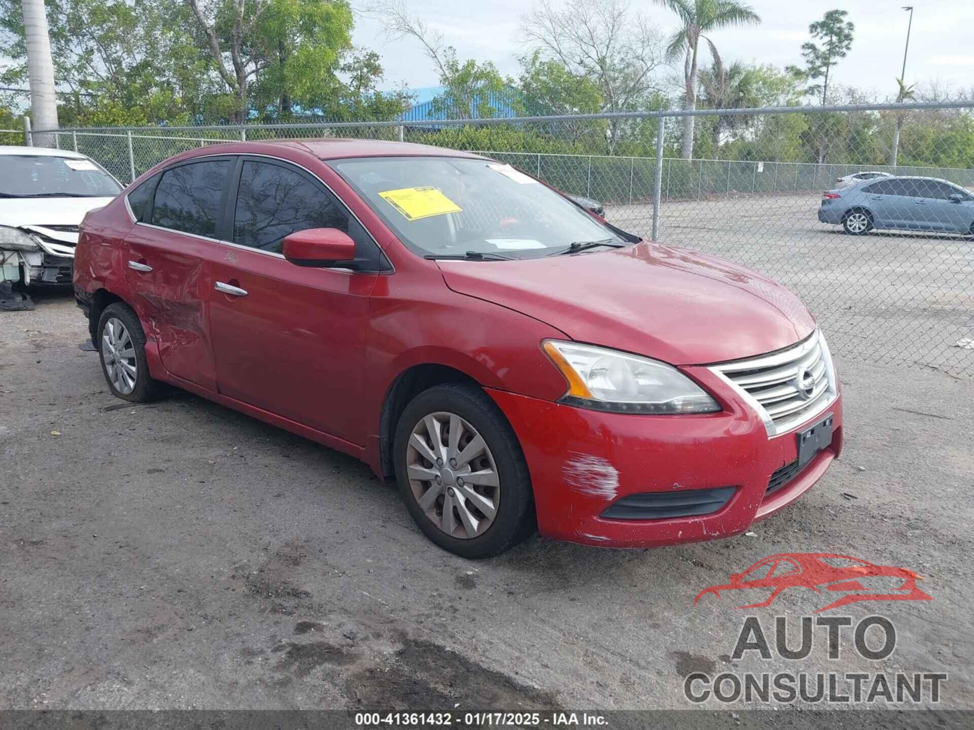 NISSAN SENTRA 2014 - 3N1AB7AP7EL644787