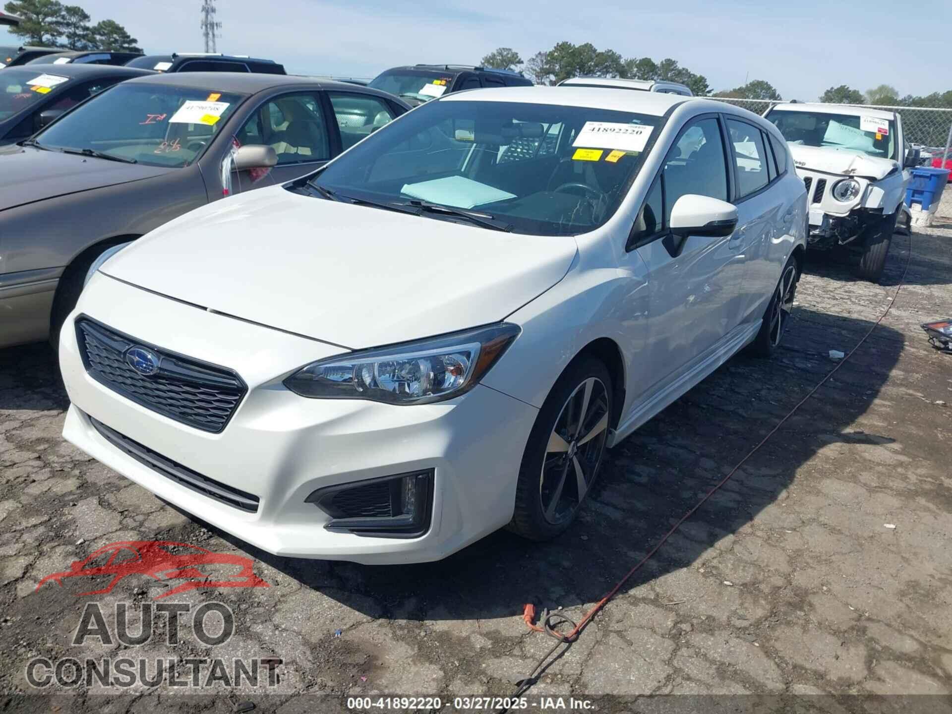 SUBARU IMPREZA 2017 - 4S3GTAK61H1734732