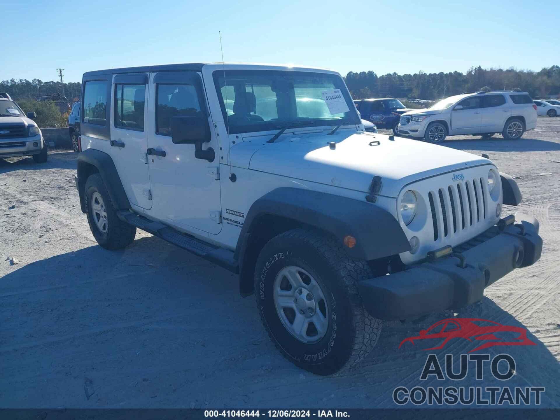 JEEP WRANGLER UNLIMITED 2016 - 1C4BJWKG6GL307362