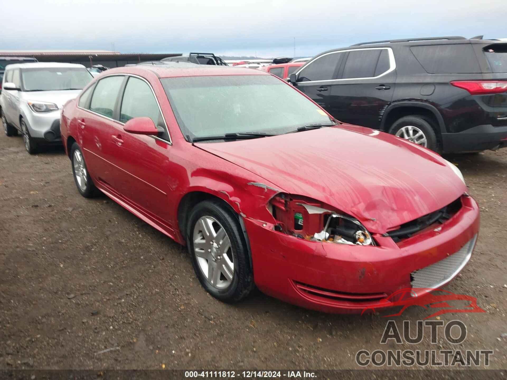 CHEVROLET IMPALA 2013 - 2G1WG5E36D1141809