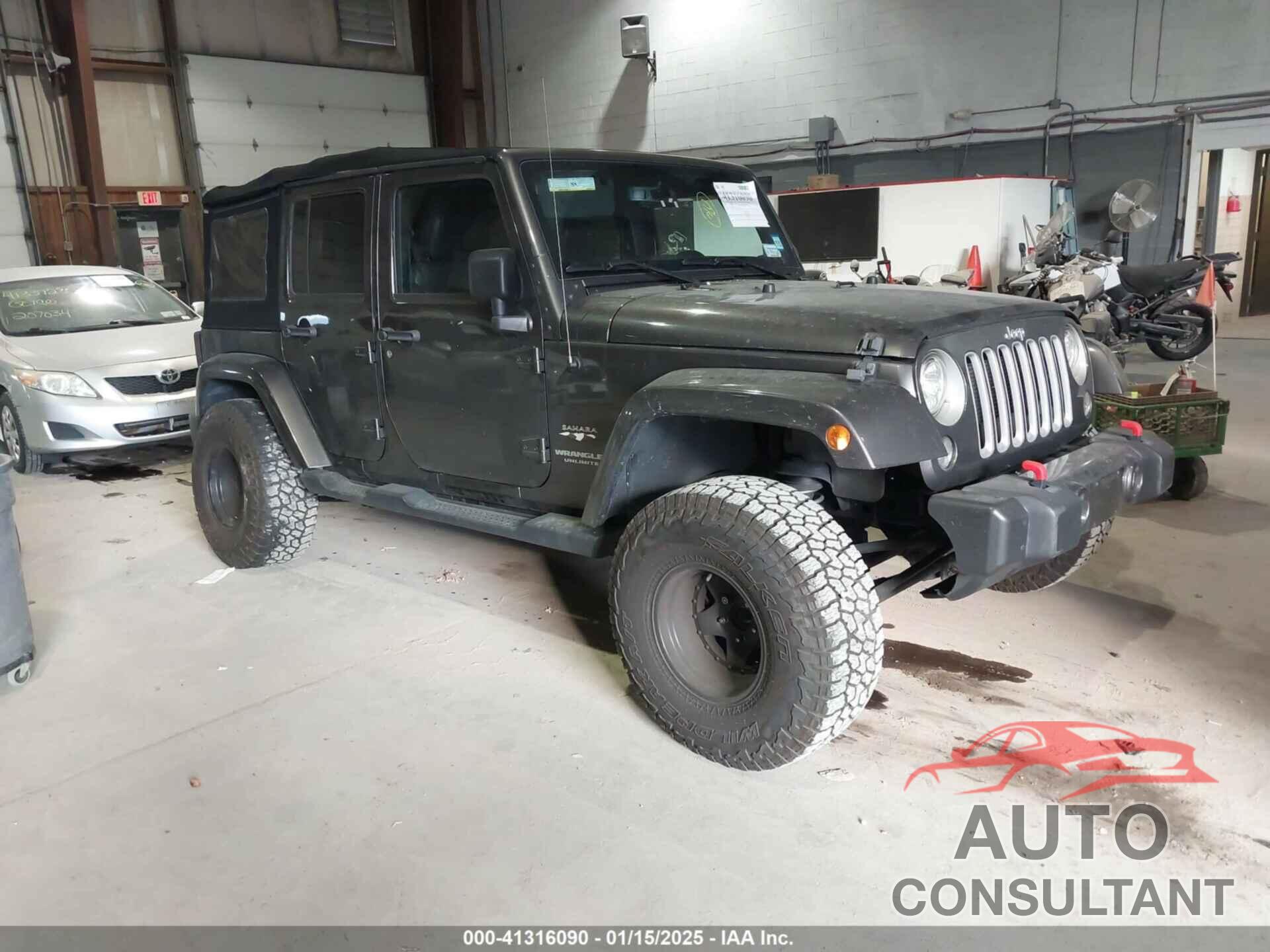 JEEP WRANGLER UNLIMITED 2017 - 1C4HJWEG6HL705811