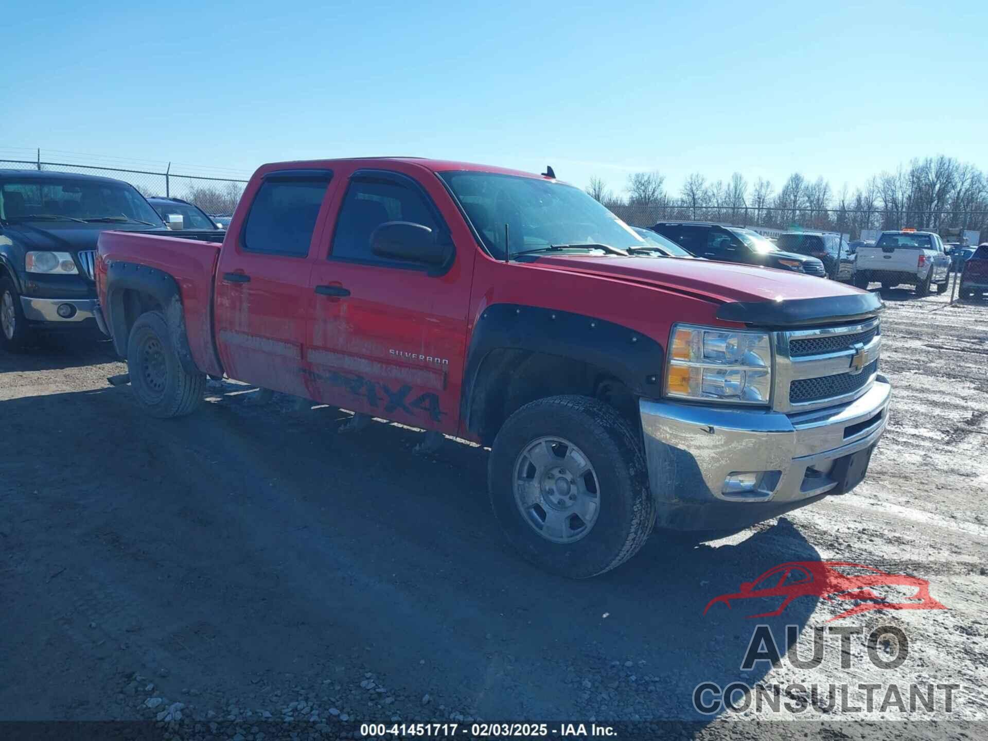 CHEVROLET SILVERADO 1500 2013 - 3GCPKSE77DG355601