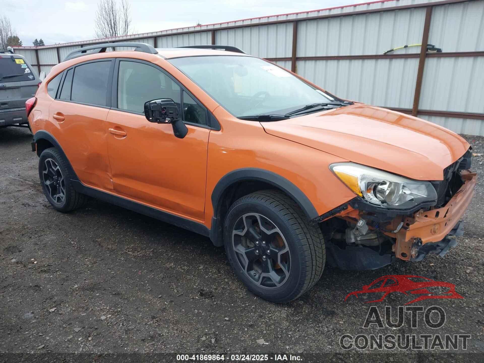 SUBARU XV CROSSTREK 2013 - JF2GPAKC6D2900243
