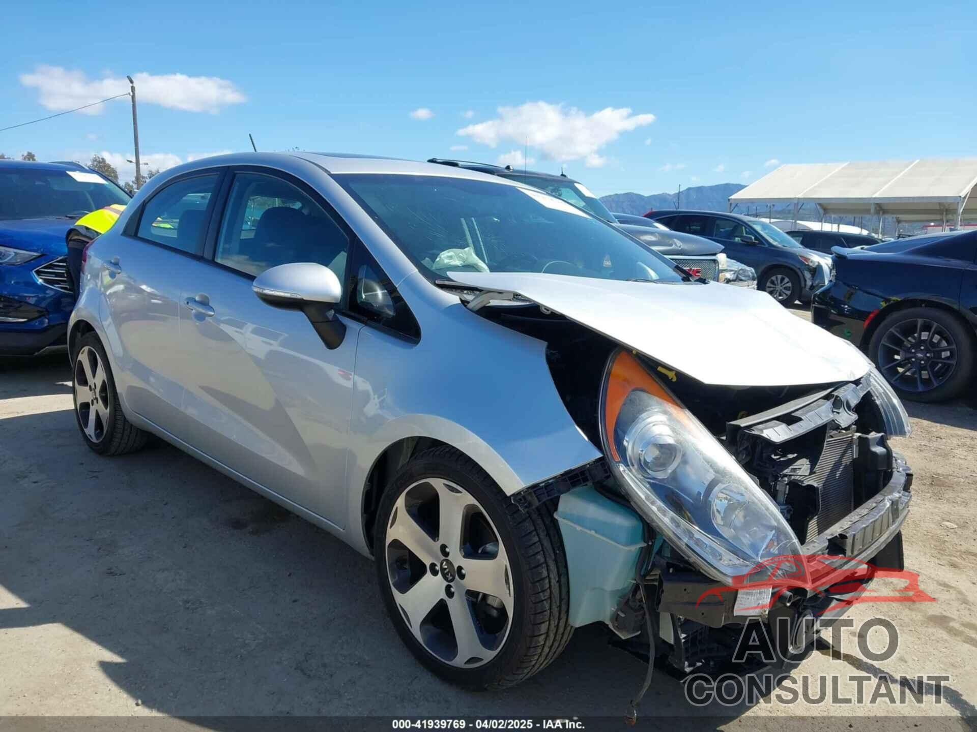 KIA RIO 2014 - KNADN5A30E6413613