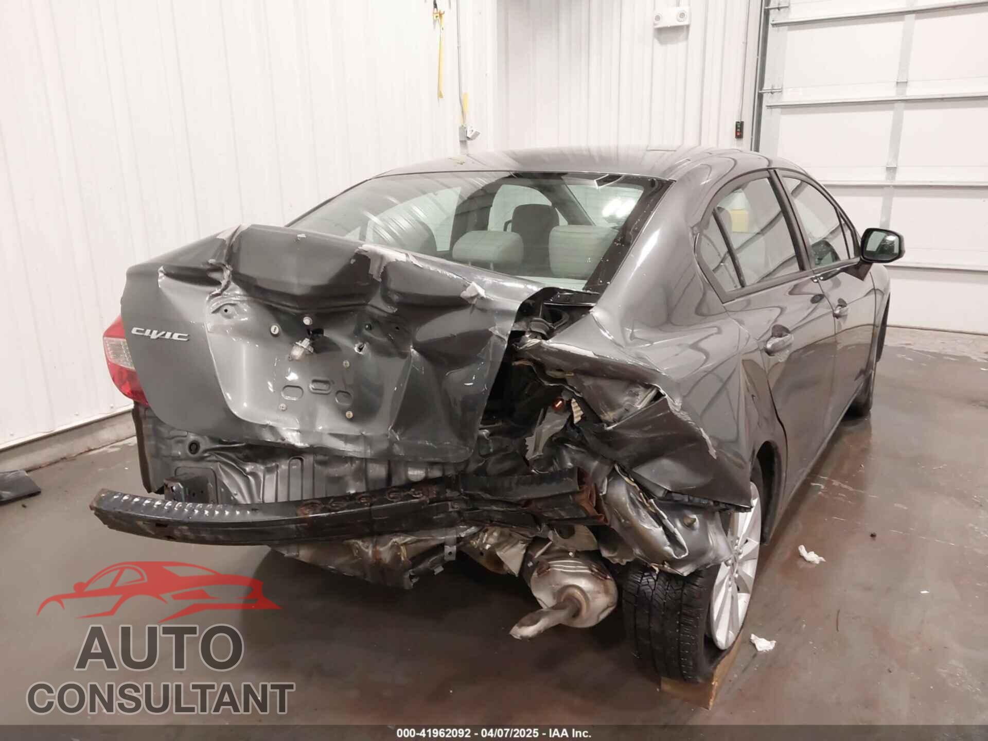 HONDA CIVIC 2012 - 2HGFB2F95CH315612