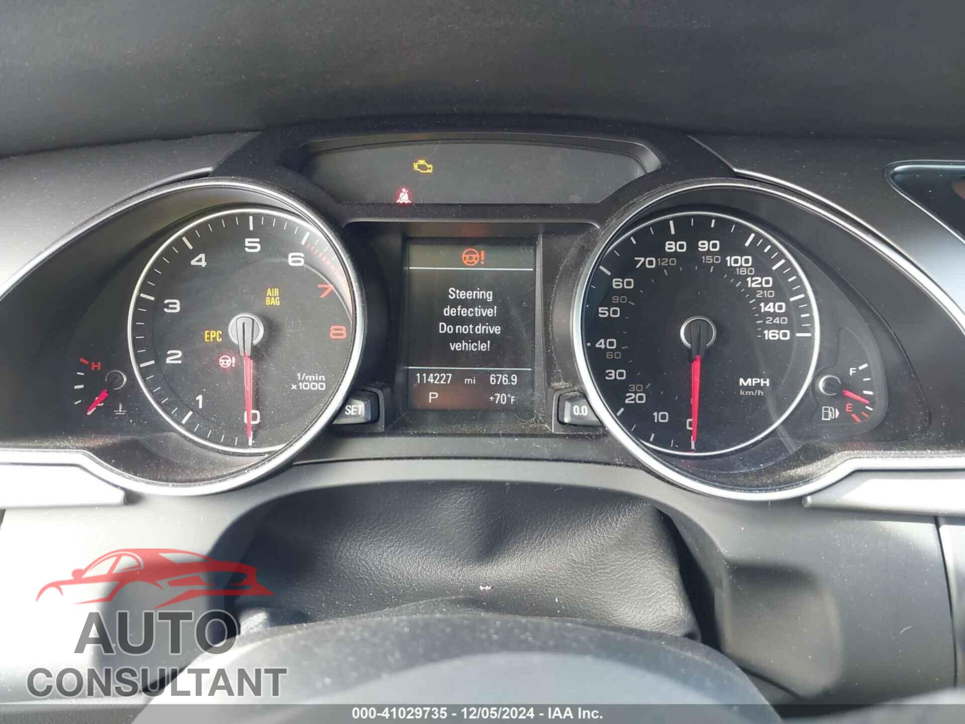AUDI A5 2013 - WAULFAFR6DA018040
