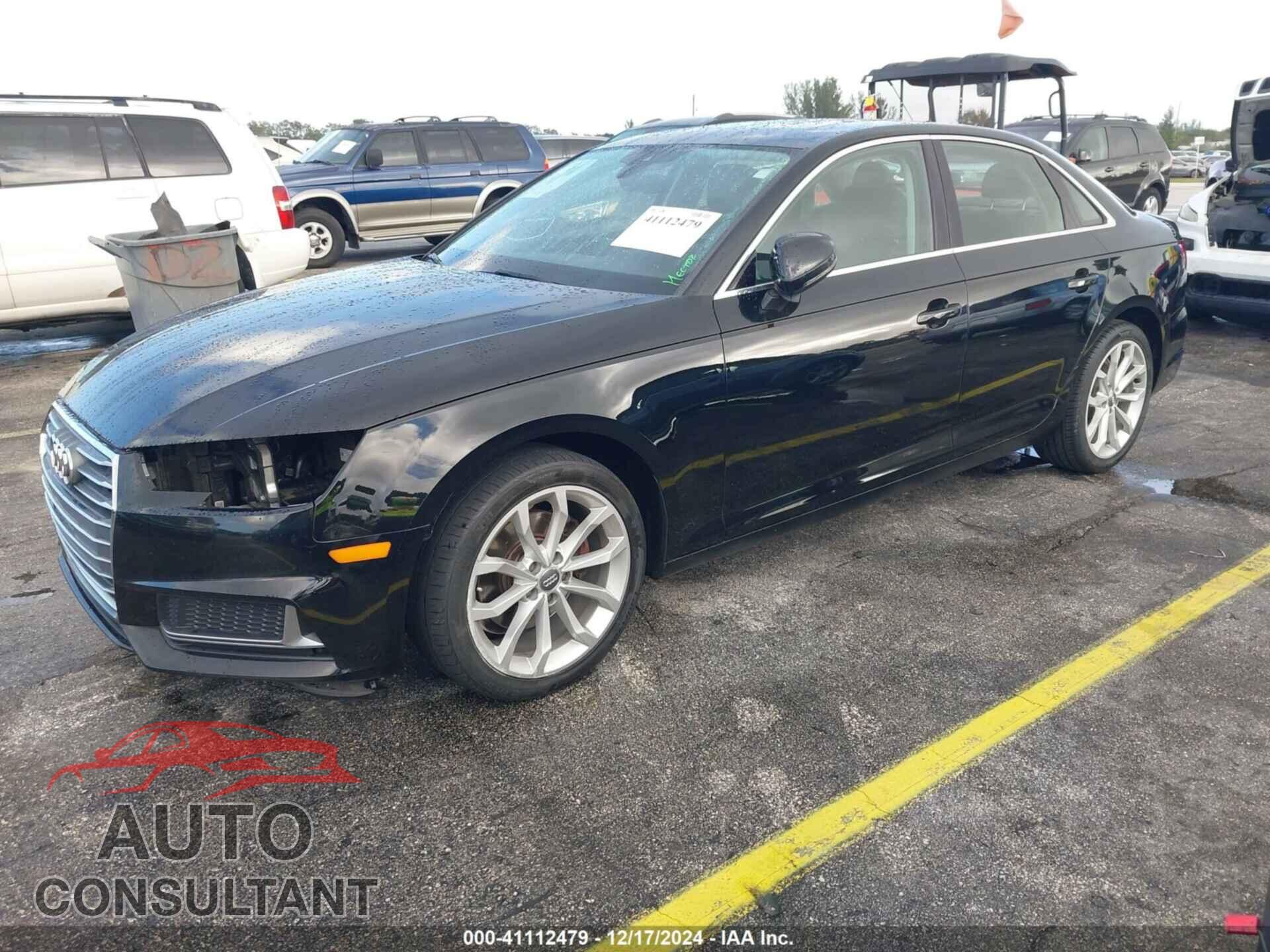 AUDI A4 2019 - WAUGMAF49KA043202