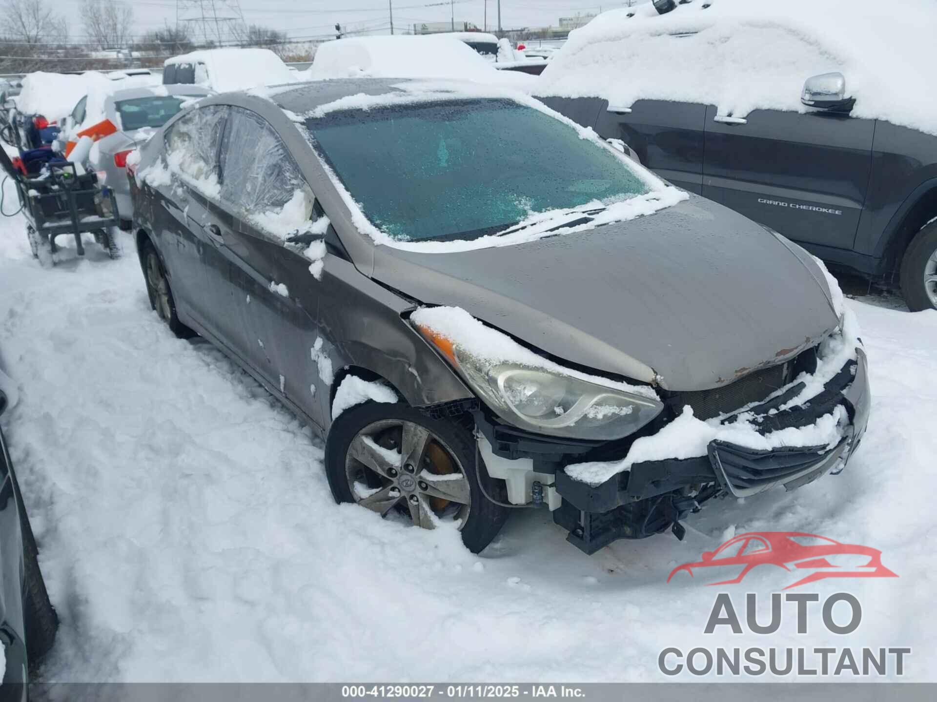 HYUNDAI ELANTRA 2012 - 5NPDH4AE8CH090470