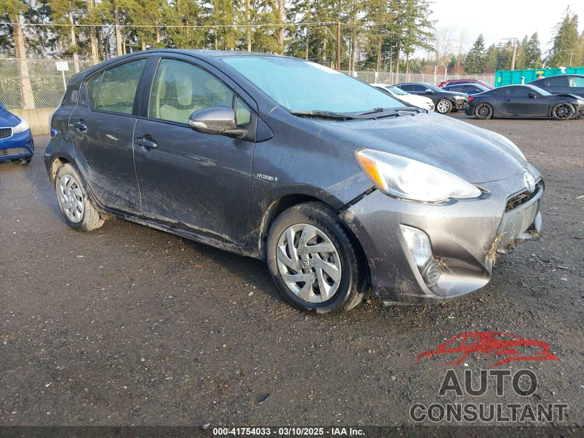 TOYOTA PRIUS C 2015 - JTDKDTB30F1114136