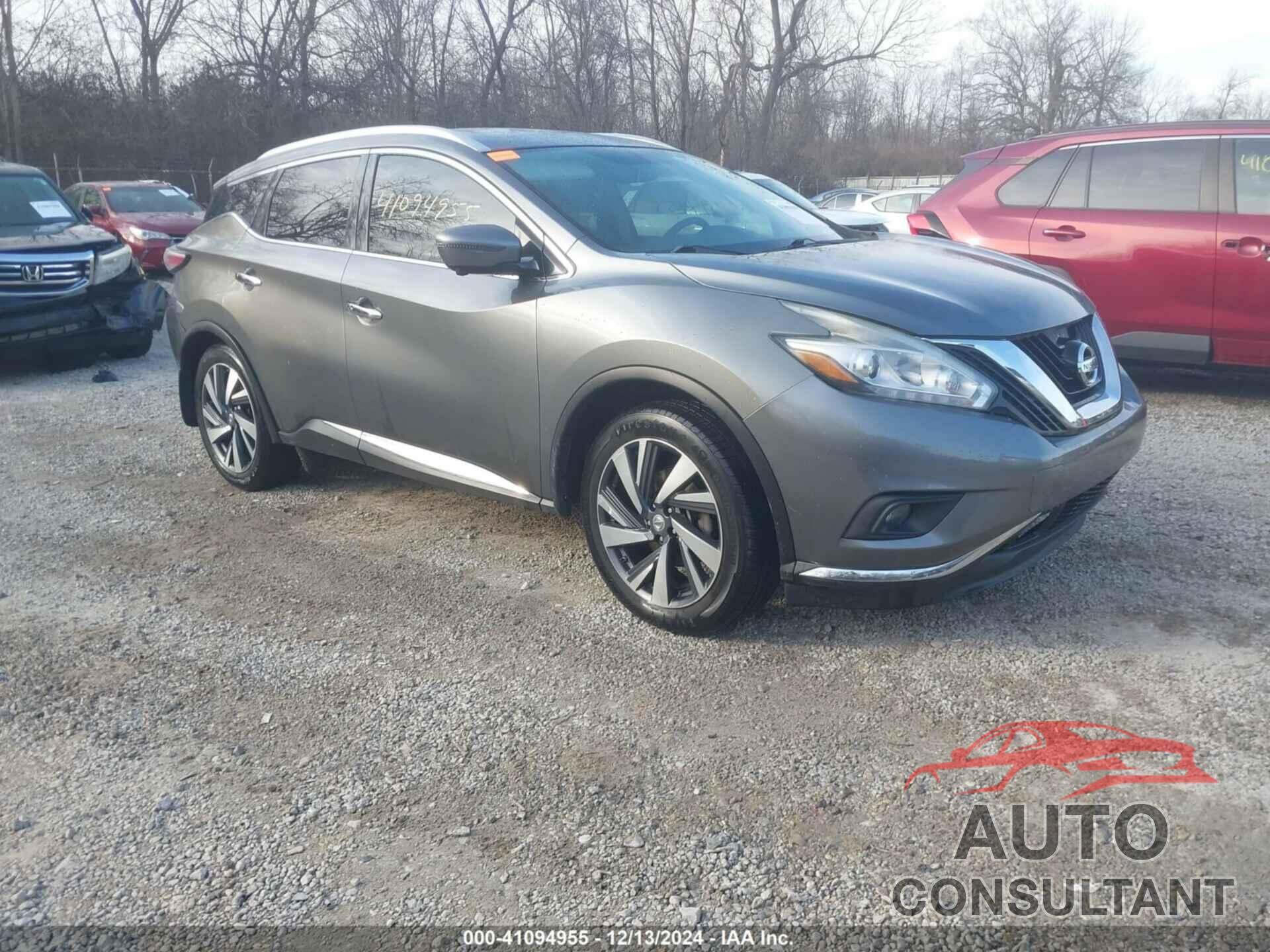 NISSAN MURANO 2017 - 5N1AZ2MH3HN125820
