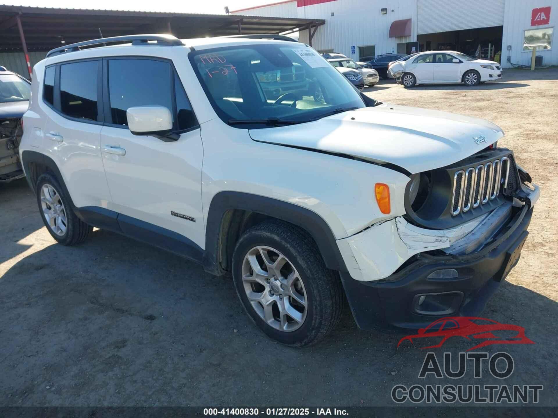 JEEP RENEGADE 2018 - ZACCJABB8JPH90013