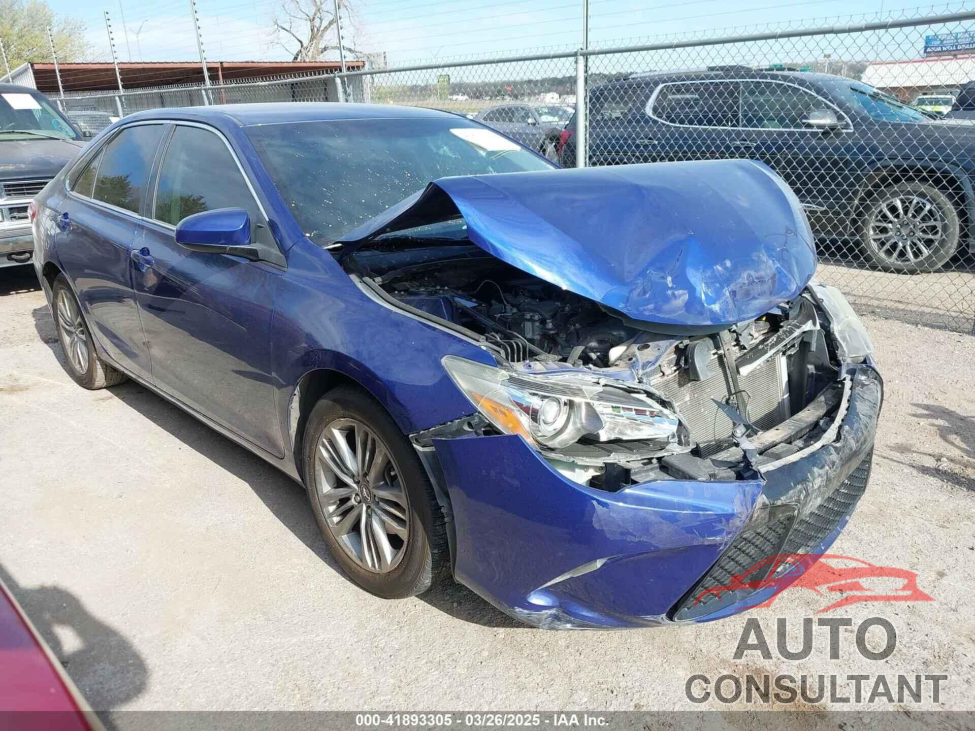 TOYOTA CAMRY 2015 - 4T1BF1FK6FU881094