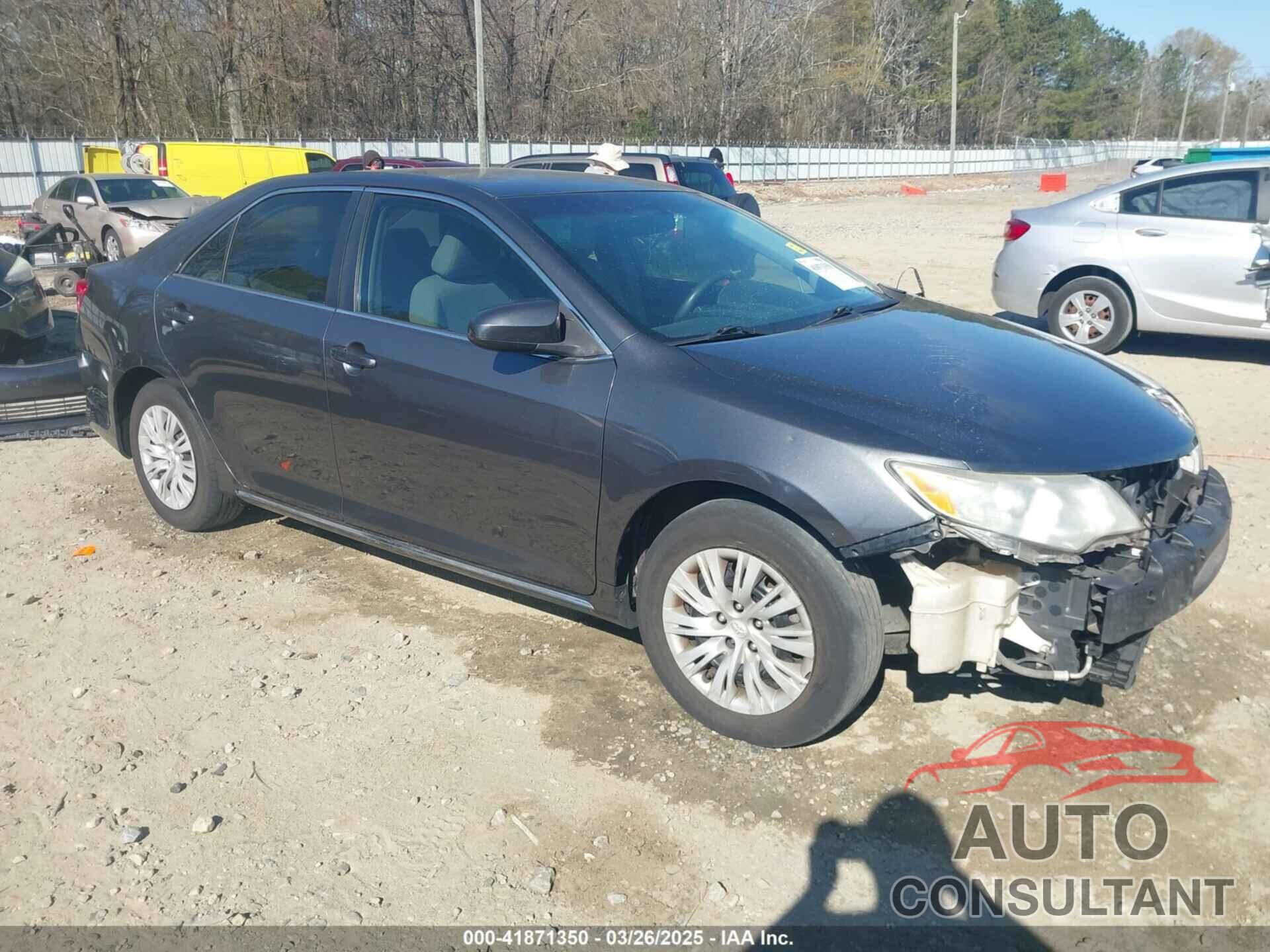 TOYOTA CAMRY 2012 - 4T4BF1FK0CR225300