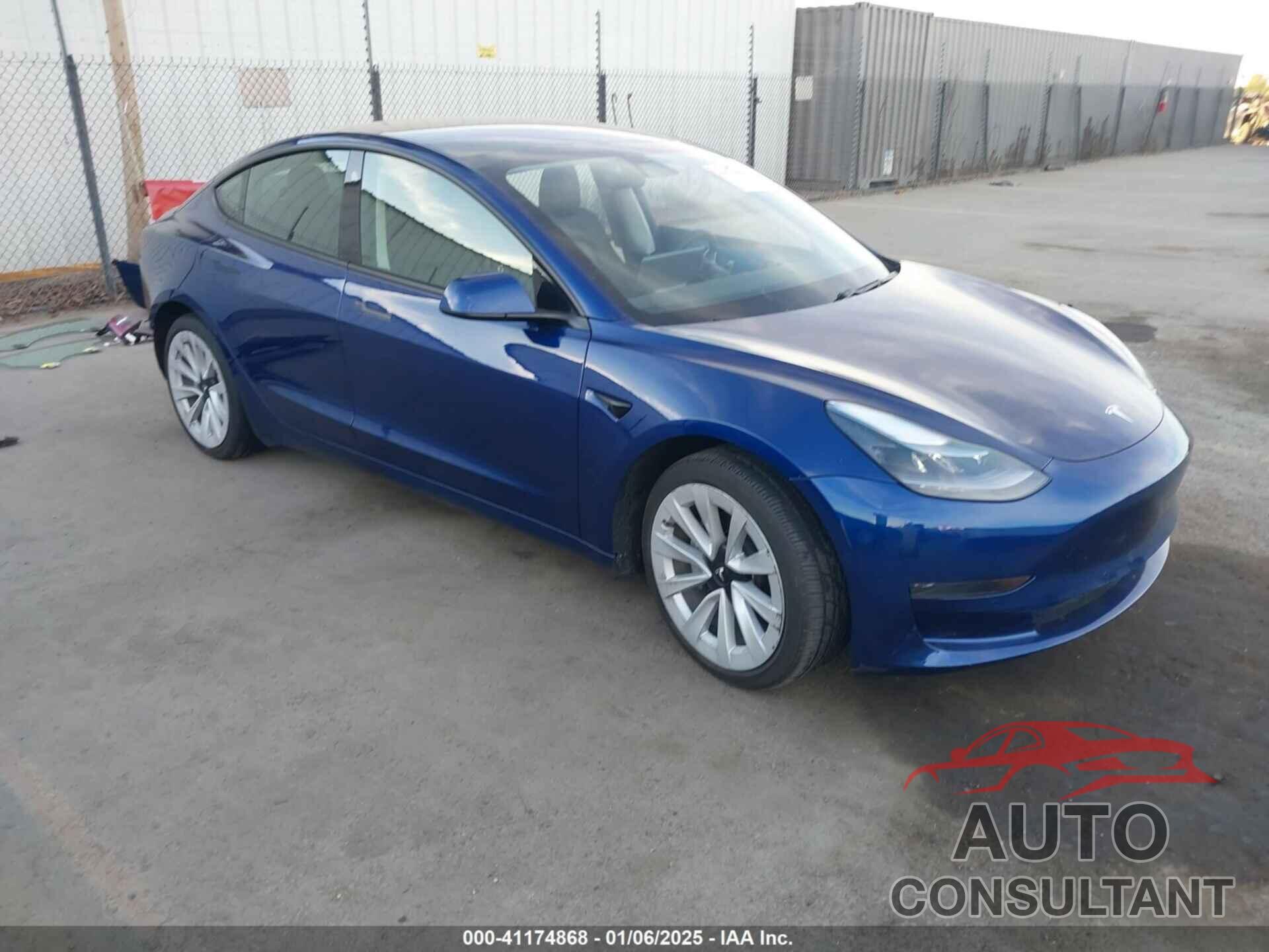 TESLA MODEL 3 2021 - 5YJ3E1EA0MF073883
