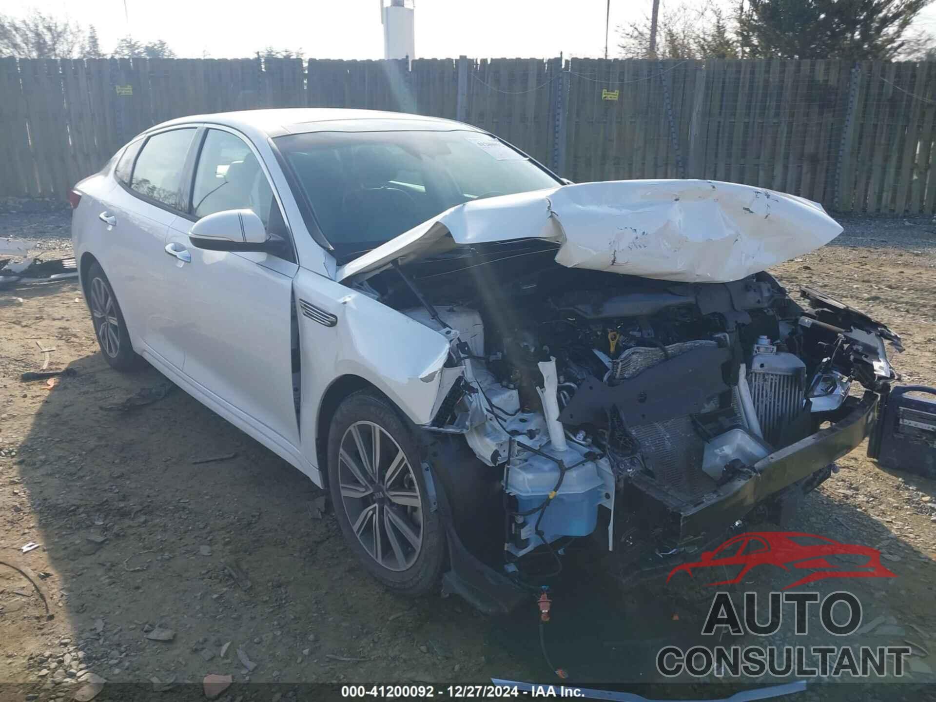 KIA OPTIMA 2019 - 5XXGU4L14KG333107