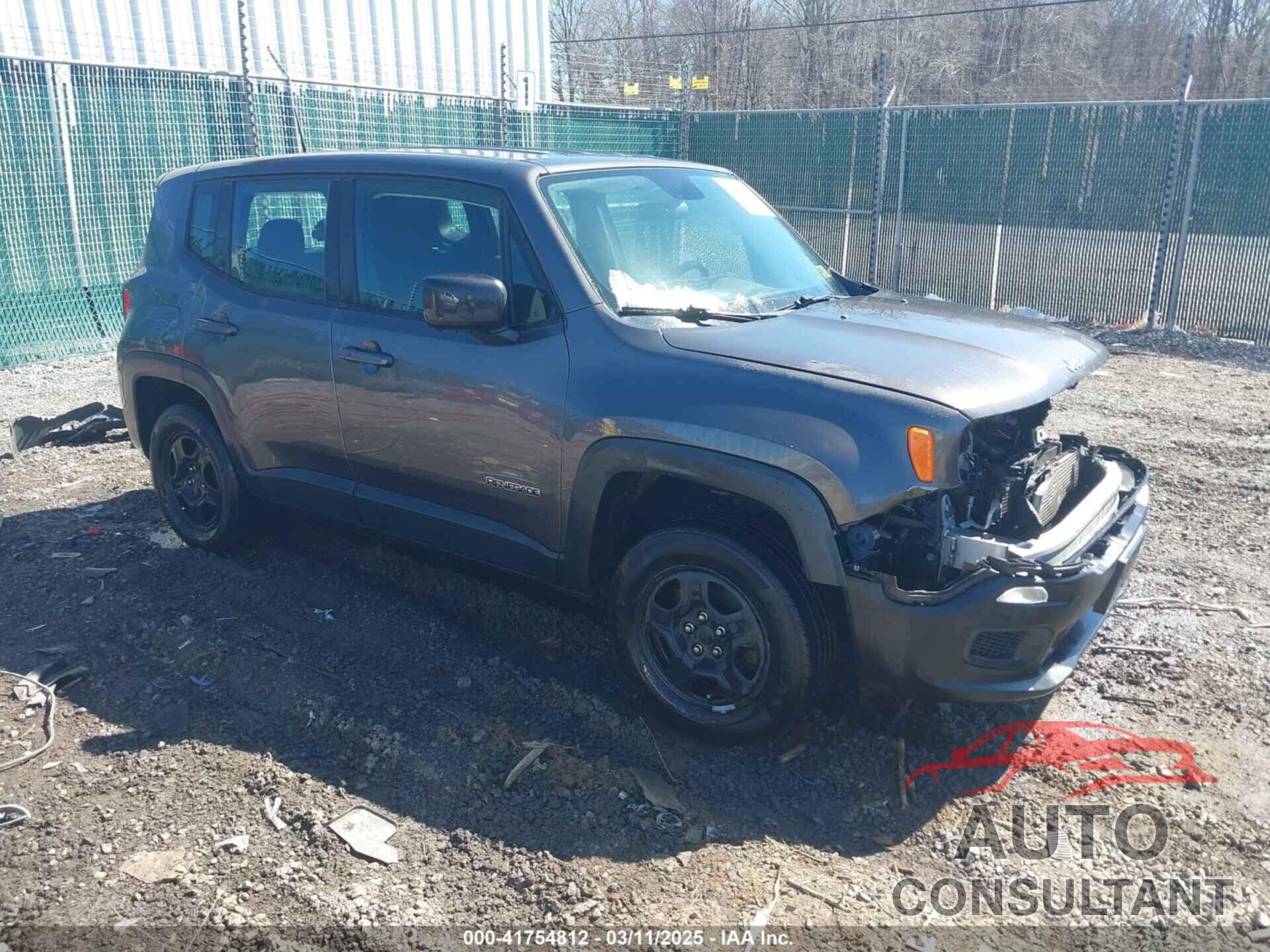 JEEP RENEGADE 2017 - ZACCJBAB4HPF33738