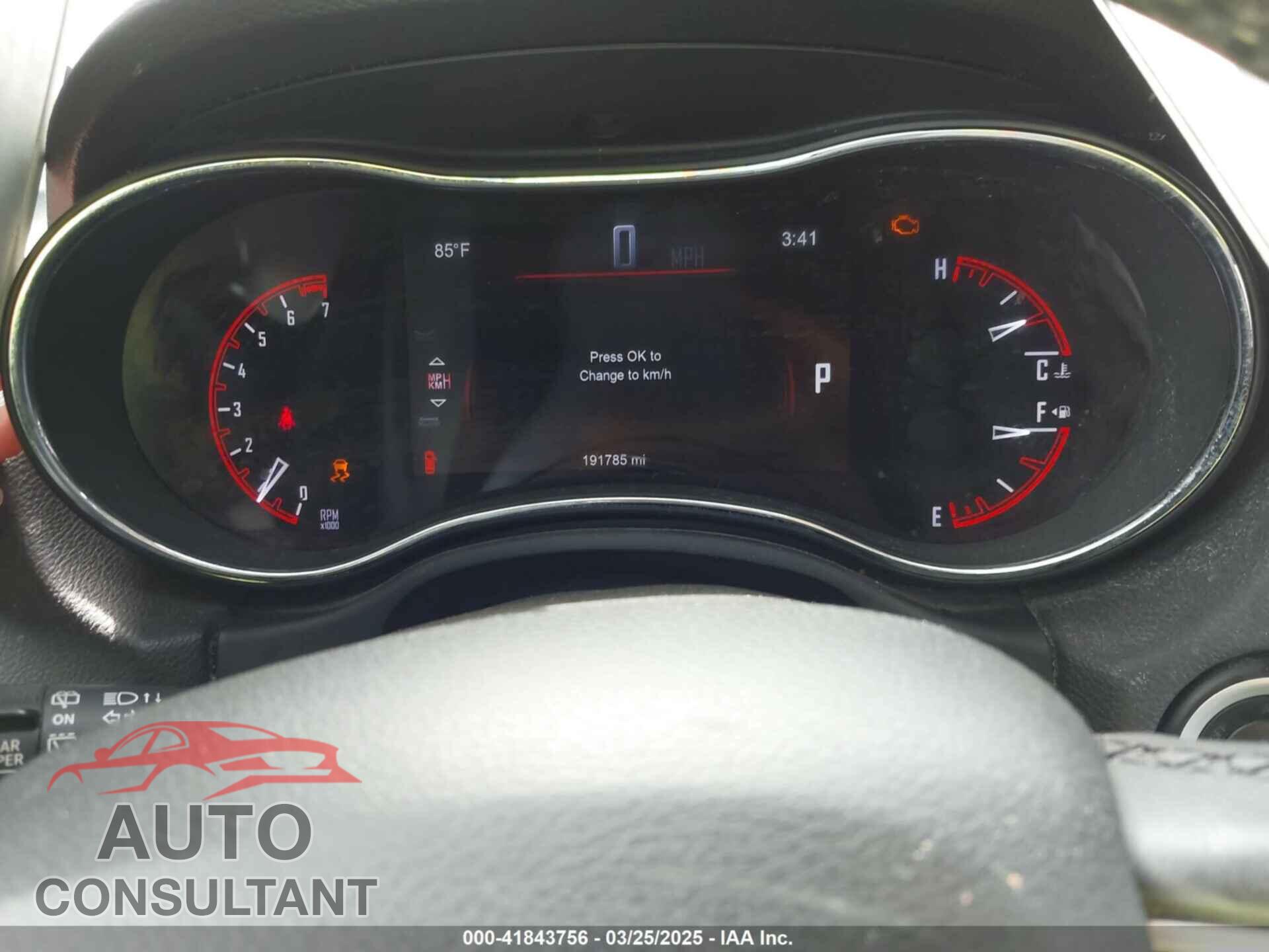 DODGE DURANGO 2014 - 1C4RDHAG6EC576221