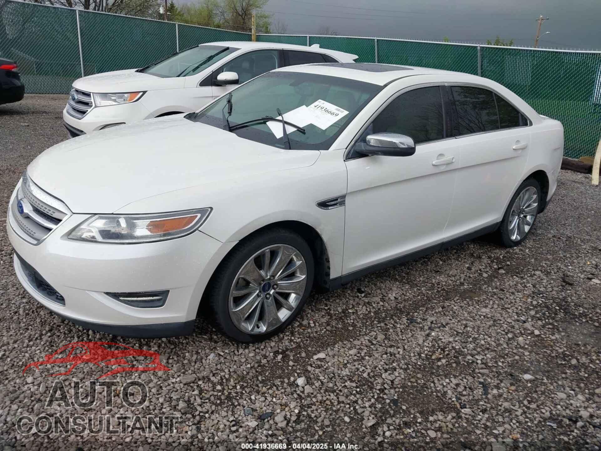 FORD TAURUS 2012 - 1FAHP2FW6CG108730
