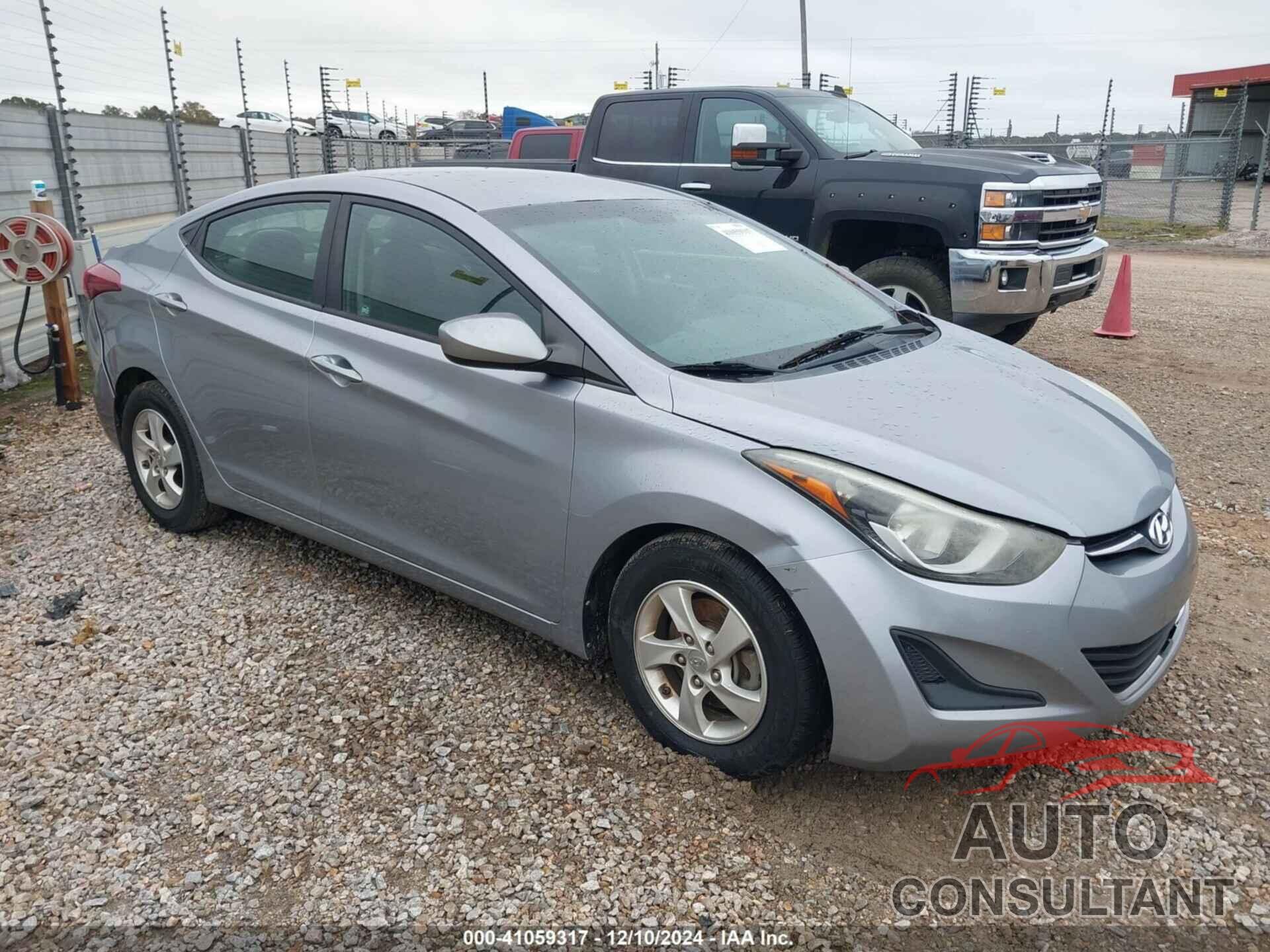 HYUNDAI ELANTRA 2015 - 5NPDH4AE5FH636954