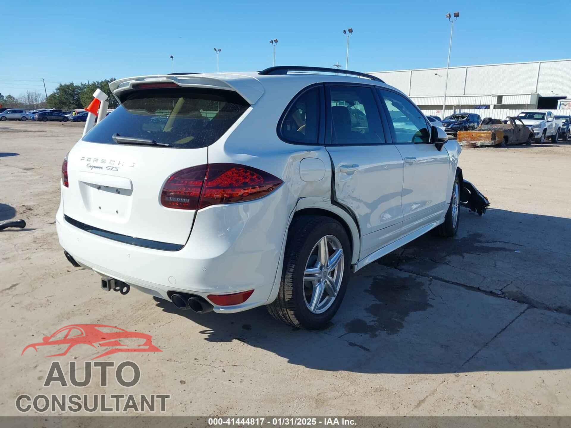 PORSCHE CAYENNE 2013 - WP1AD2A29DLA79210