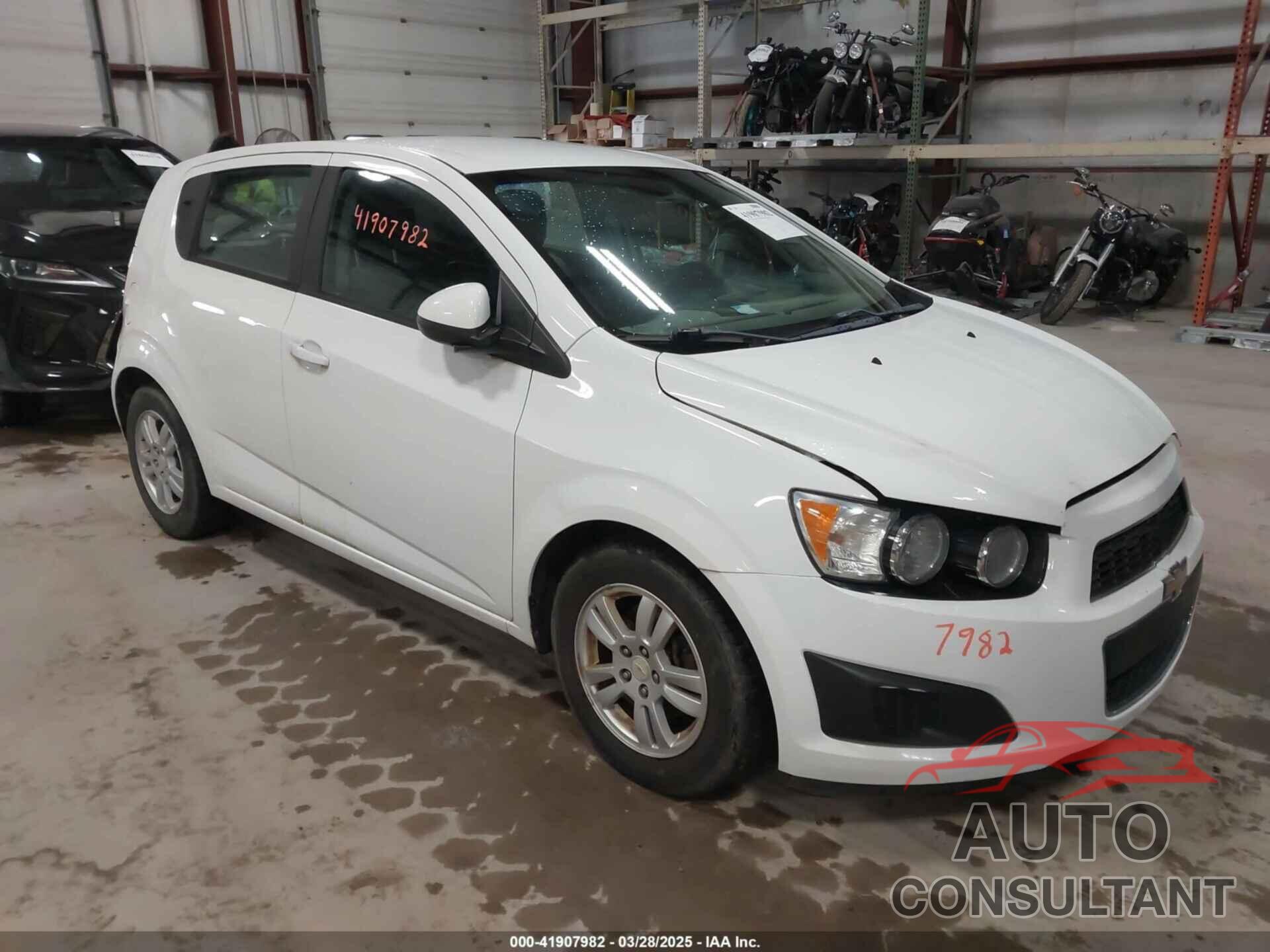 CHEVROLET SONIC 2012 - 1G1JA6SH3C4147698