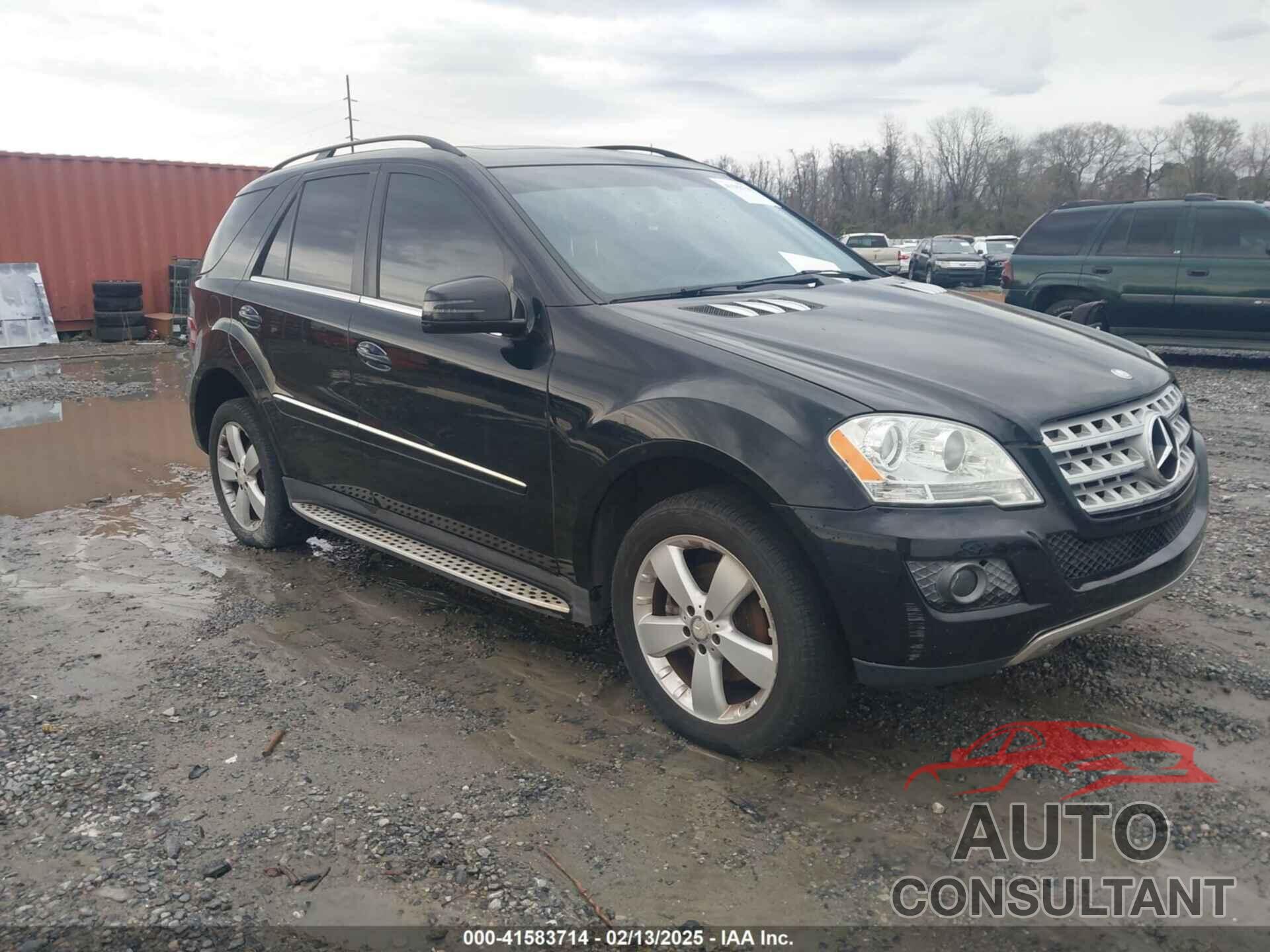 MERCEDES-BENZ ML 350 2011 - 4JGBB8GBXBA726627