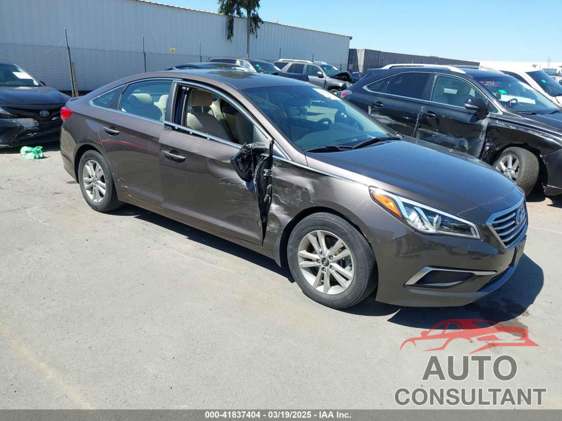 HYUNDAI SONATA 2016 - 5NPE24AF9GH408908