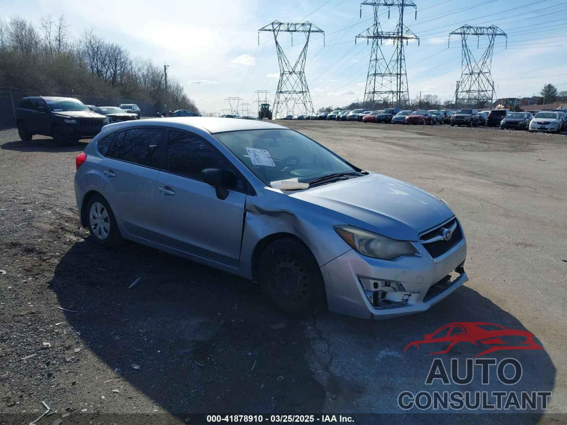 SUBARU IMPREZA 2015 - JF1GPAA62F8222638