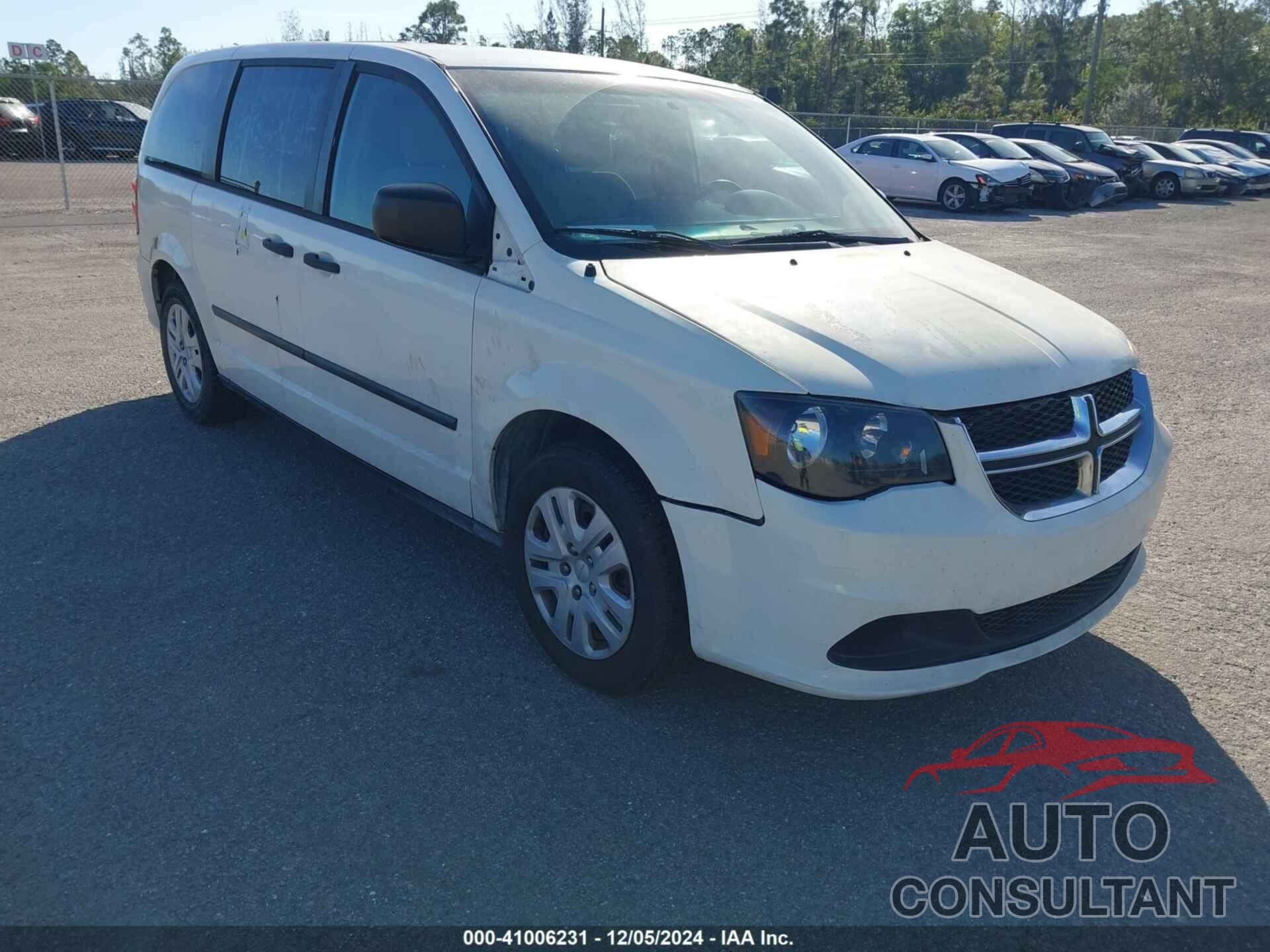 DODGE GRAND CARAVAN 2013 - 2C4RDGBG3DR733346