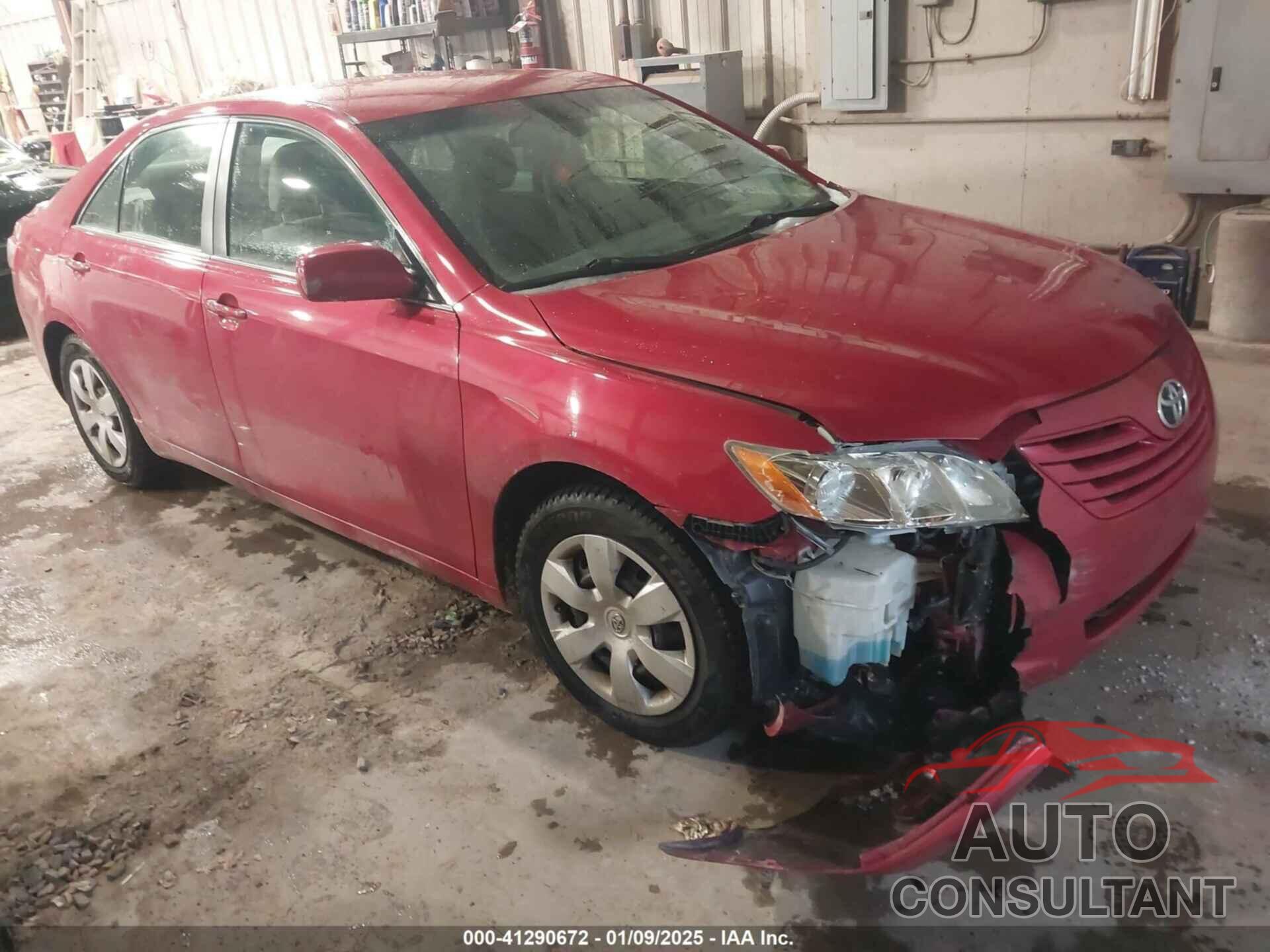 TOYOTA CAMRY 2009 - 4T4BE46K59R071695