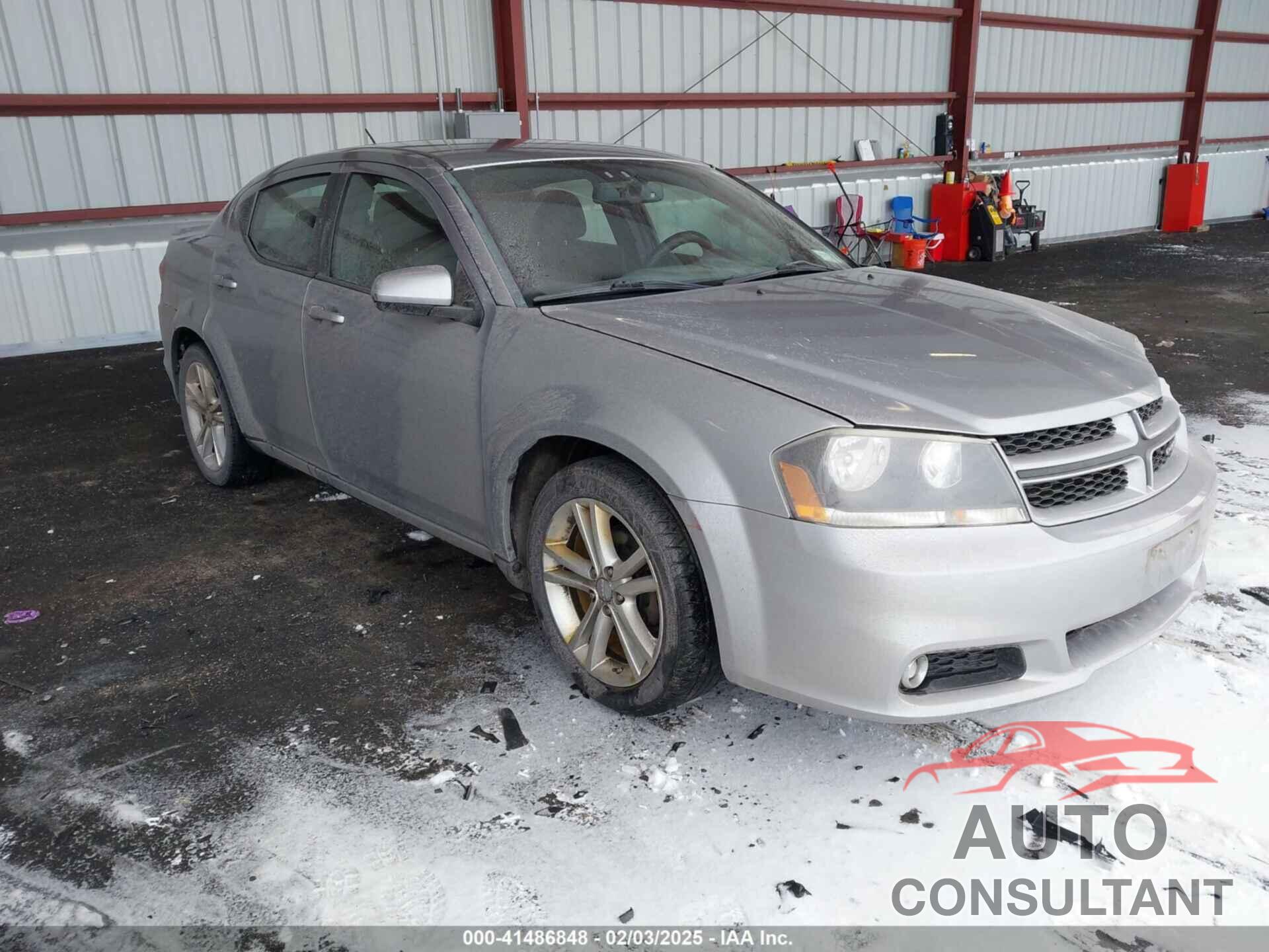 DODGE AVENGER 2013 - 1C3CDZCB6DN622473