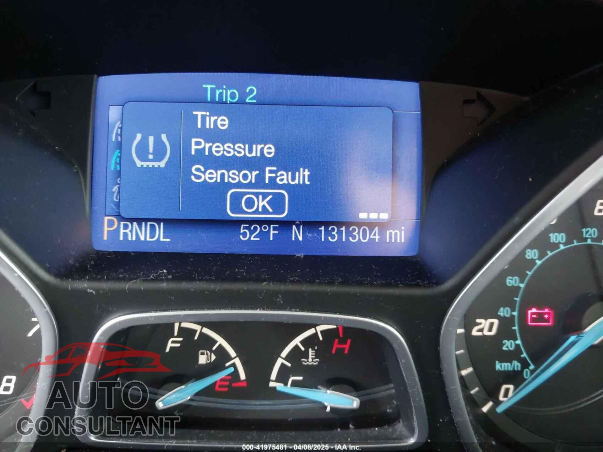 FORD FOCUS 2013 - 1FADP3F2XDL240898