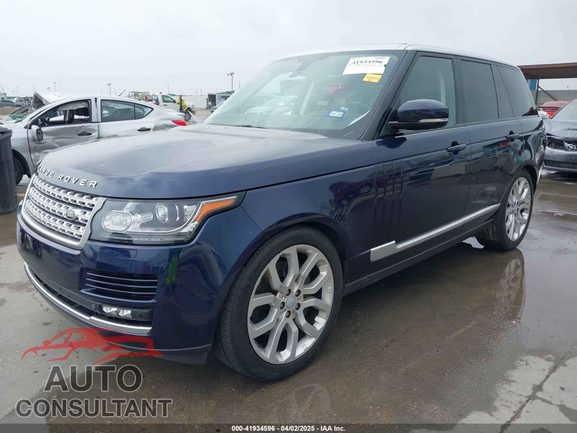 LAND ROVER RANGE ROVER 2015 - SALGS2TF6FA236457