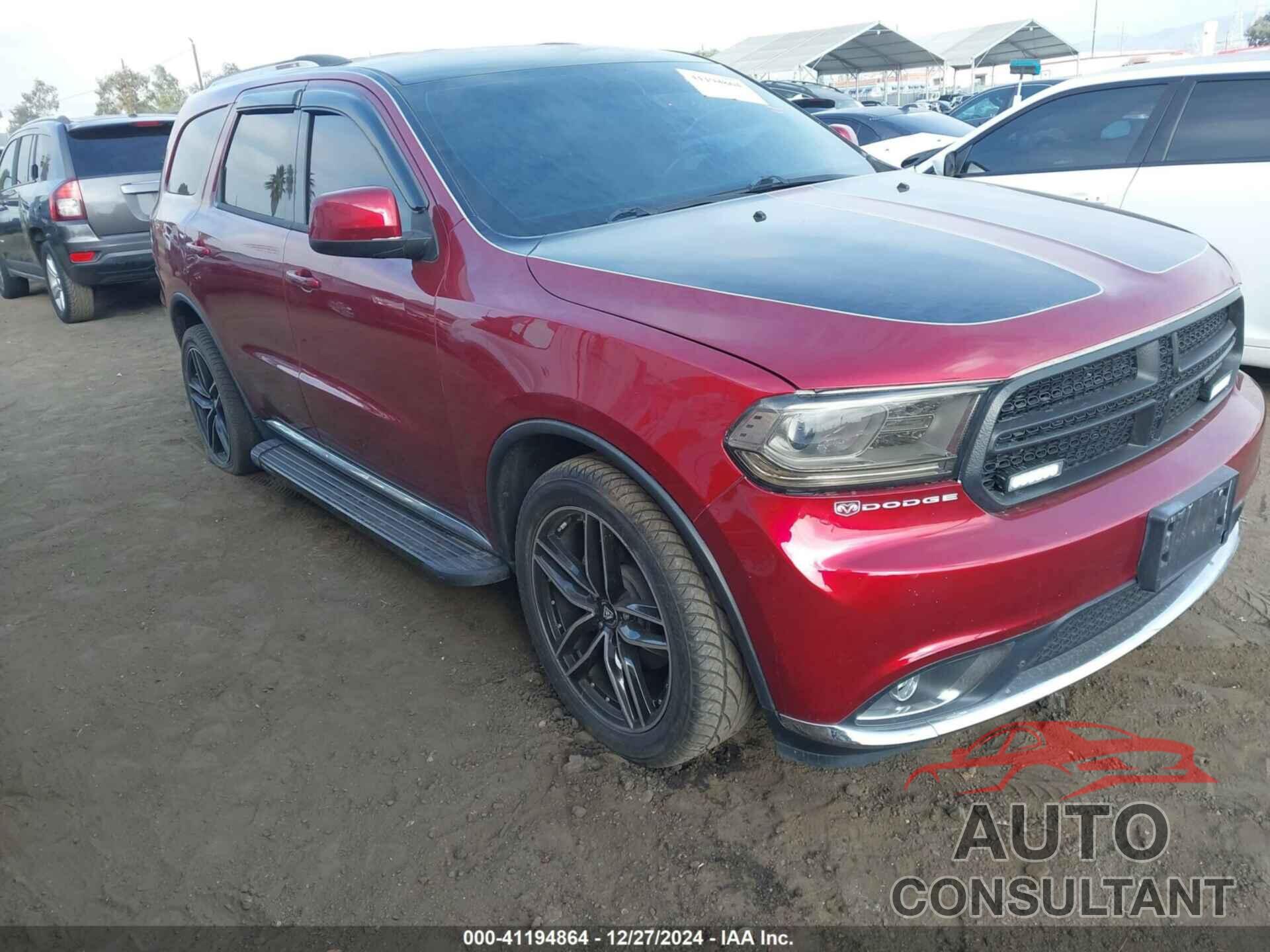 DODGE DURANGO 2015 - 1C4RDHAG6FC760172