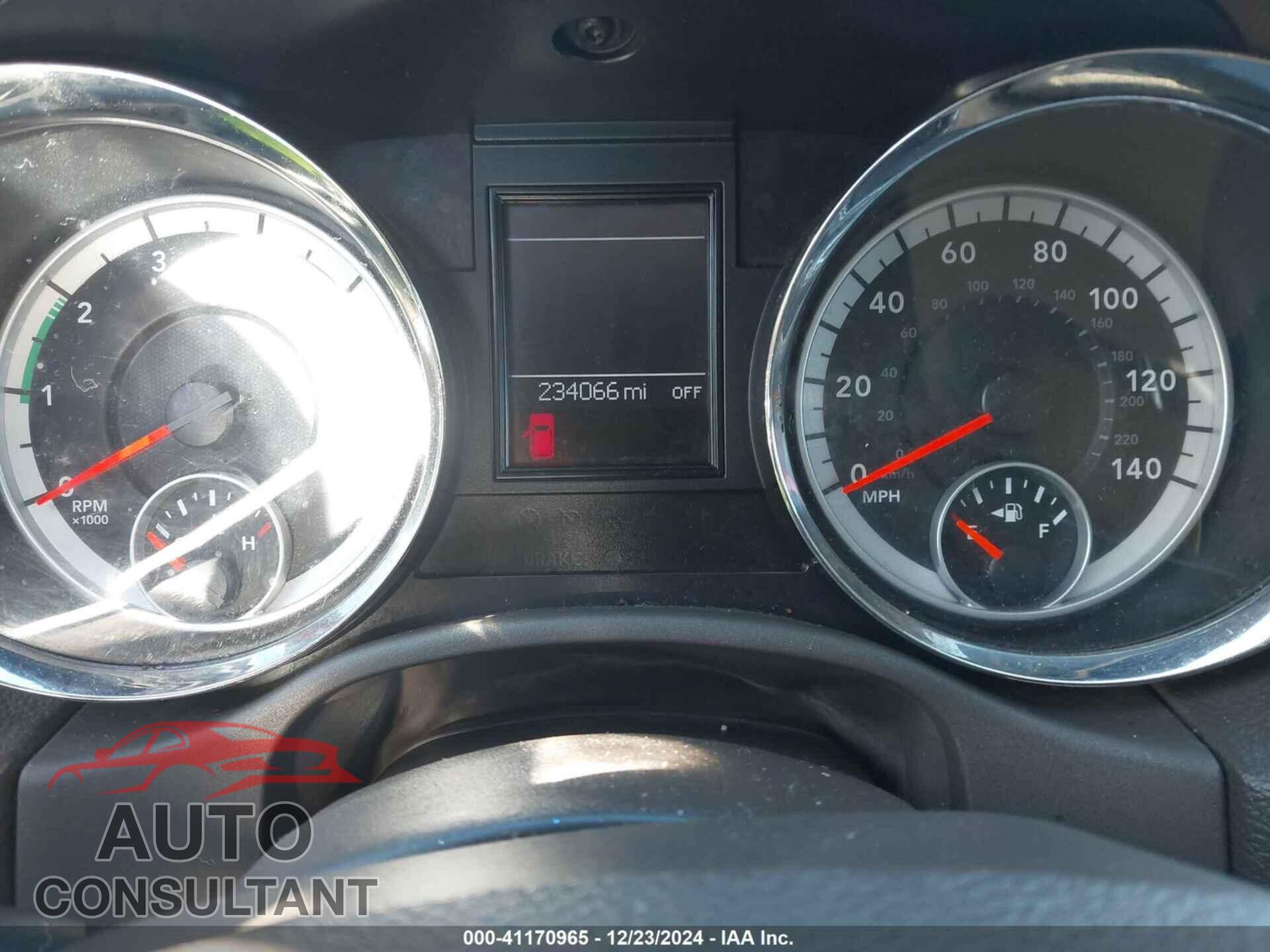 DODGE DURANGO 2013 - 1C4RDJAG2DC671686