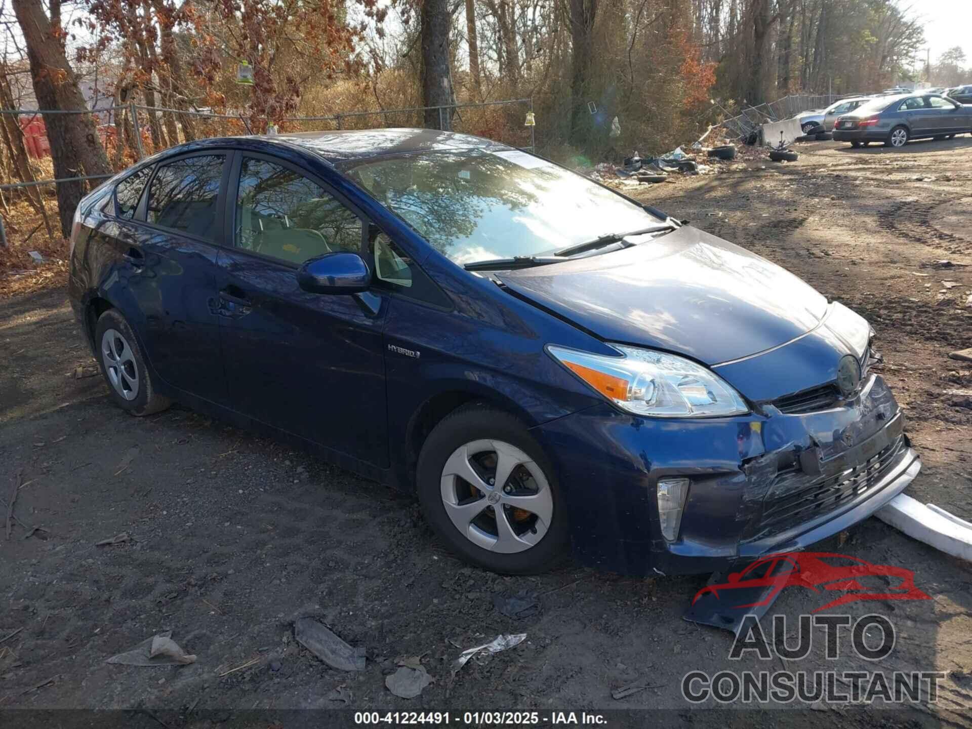 TOYOTA PRIUS 2013 - JTDKN3DU9D1734094
