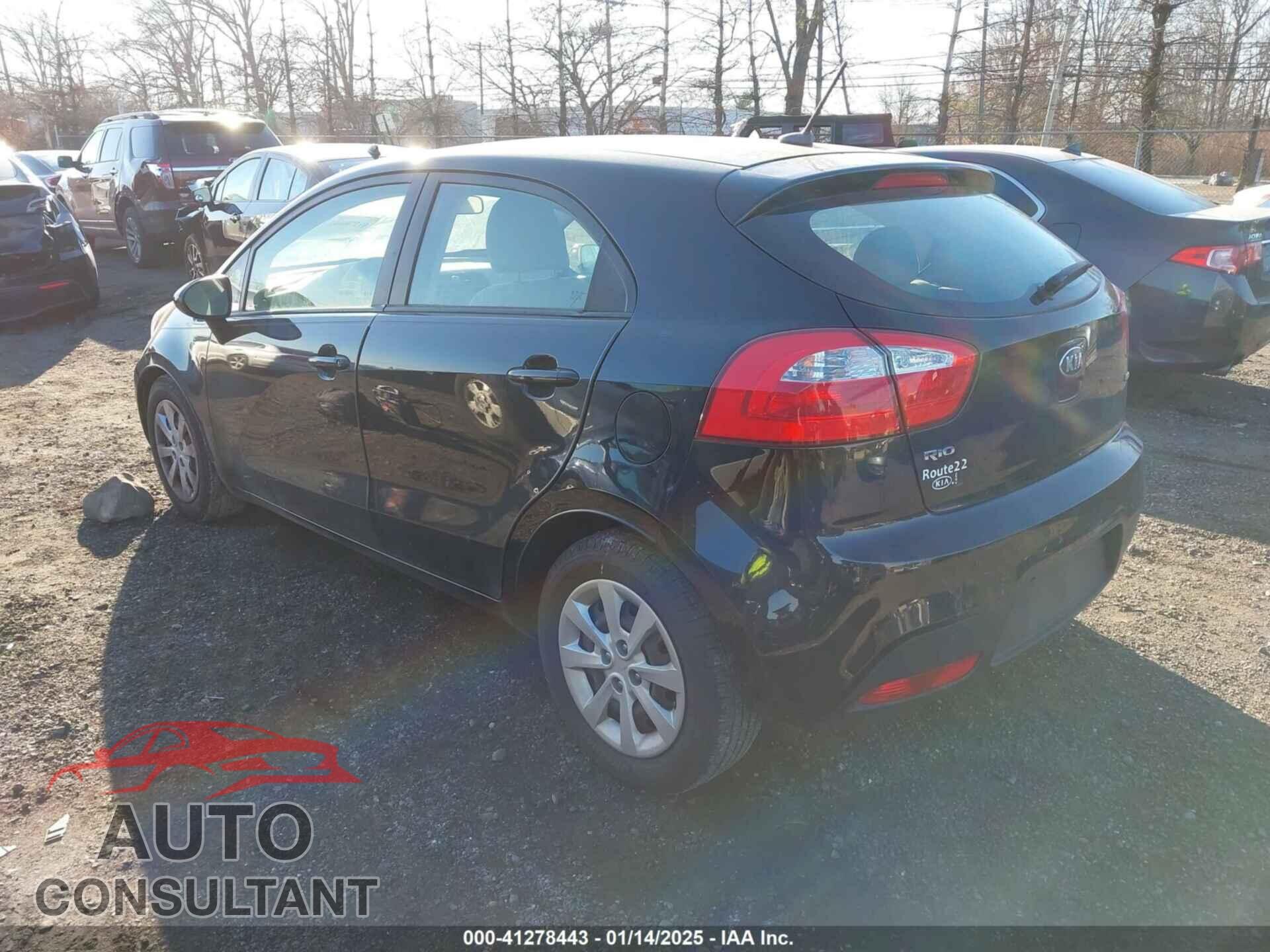KIA RIO 2013 - KNADM5A30D6287710