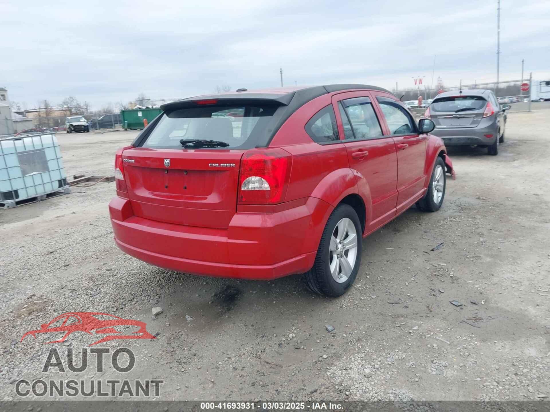 DODGE CALIBER 2012 - 1C3CDWDA8CD527664