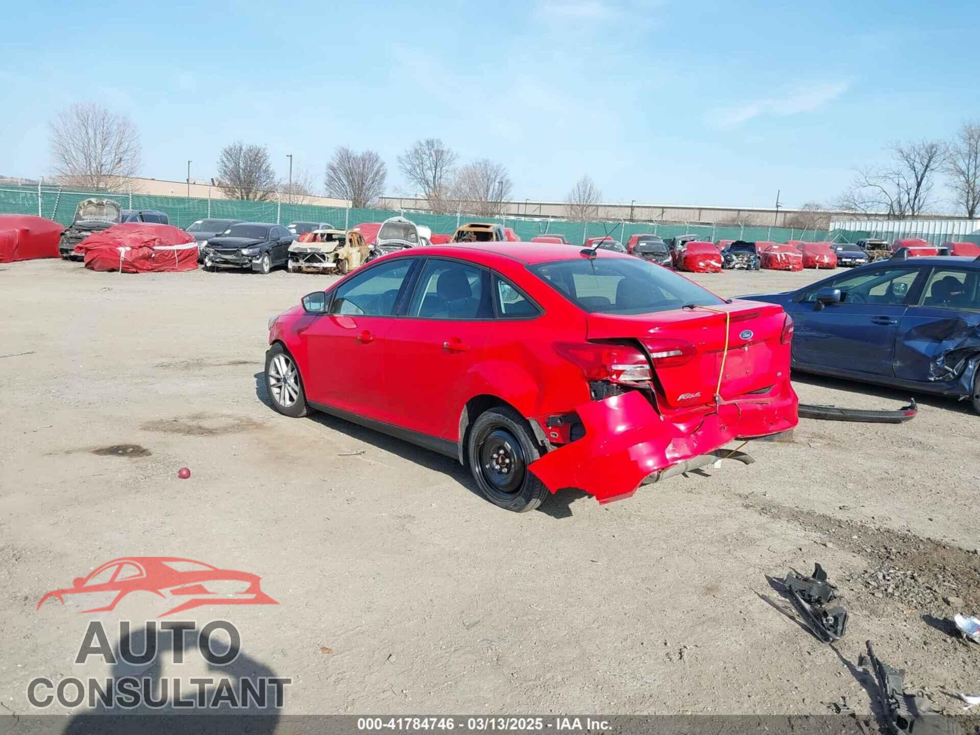 FORD FOCUS 2016 - 1FADP3F21GL350033