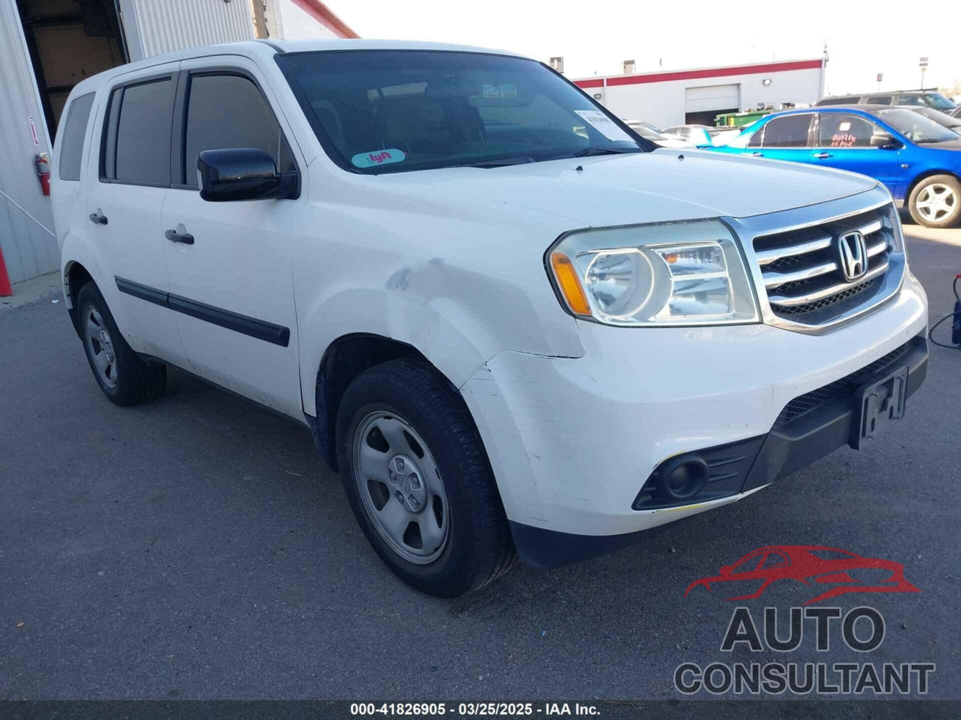 HONDA PILOT 2015 - 5FNYF4H21FB020346