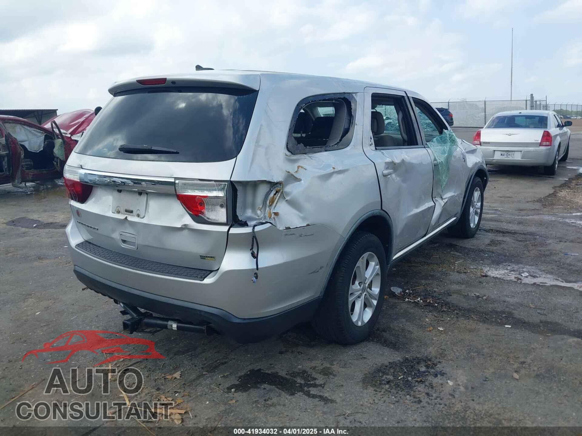 DODGE DURANGO 2011 - 1D4RD2GG2BC742043