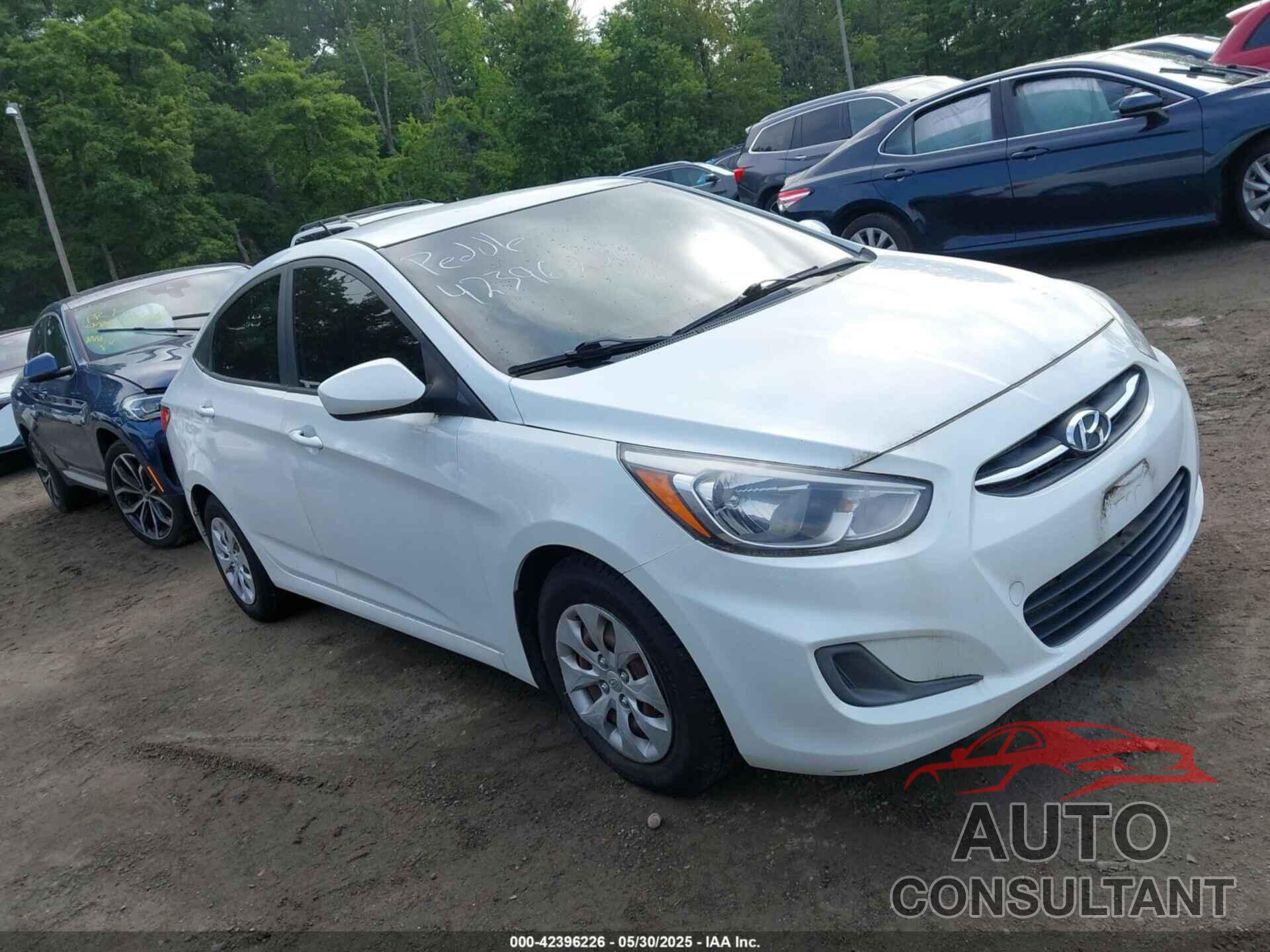 HYUNDAI ACCENT 2015 - KMHCT4AE3FU795600