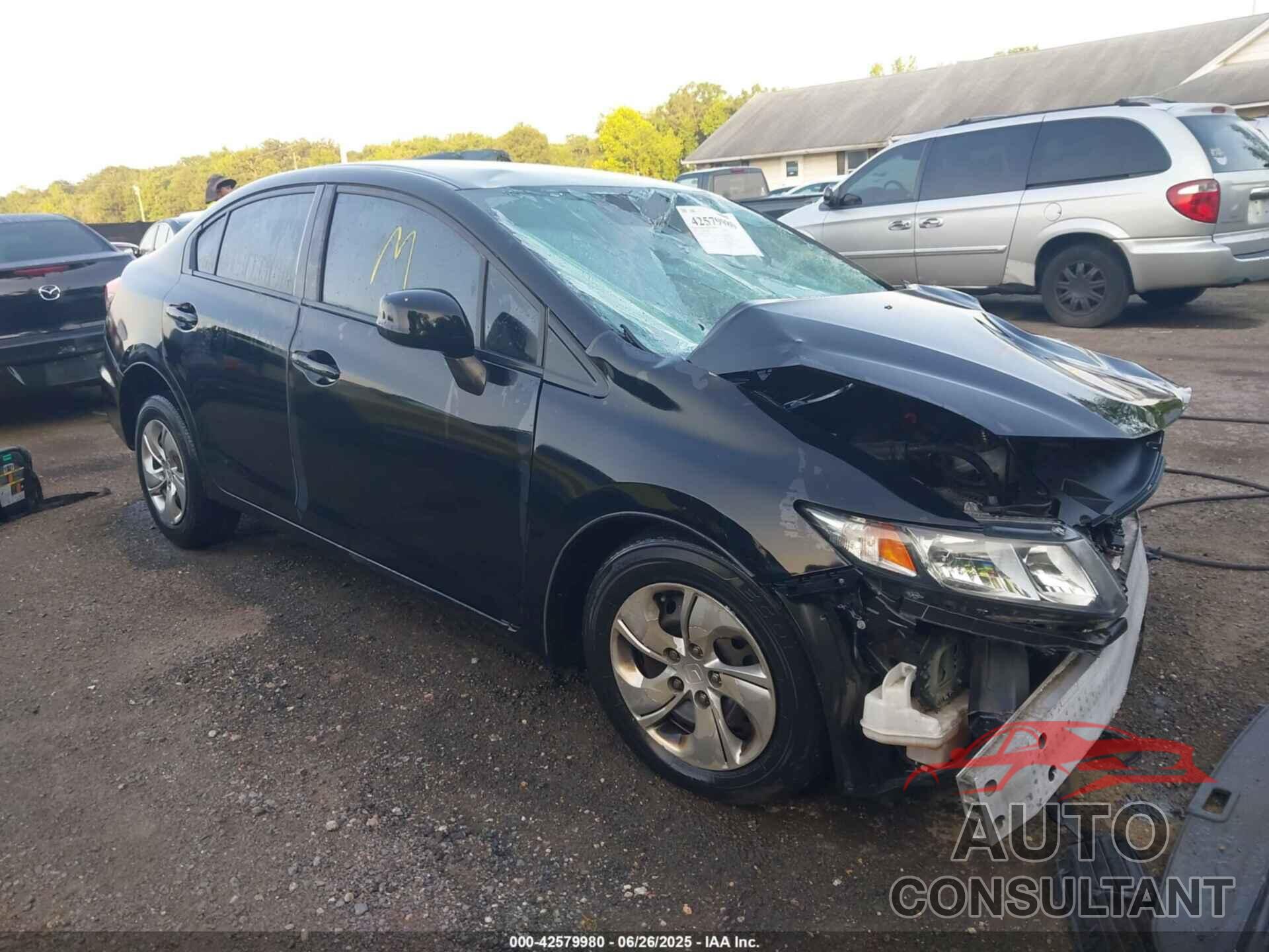 HONDA CIVIC 2013 - 19XFB2F52DE209191