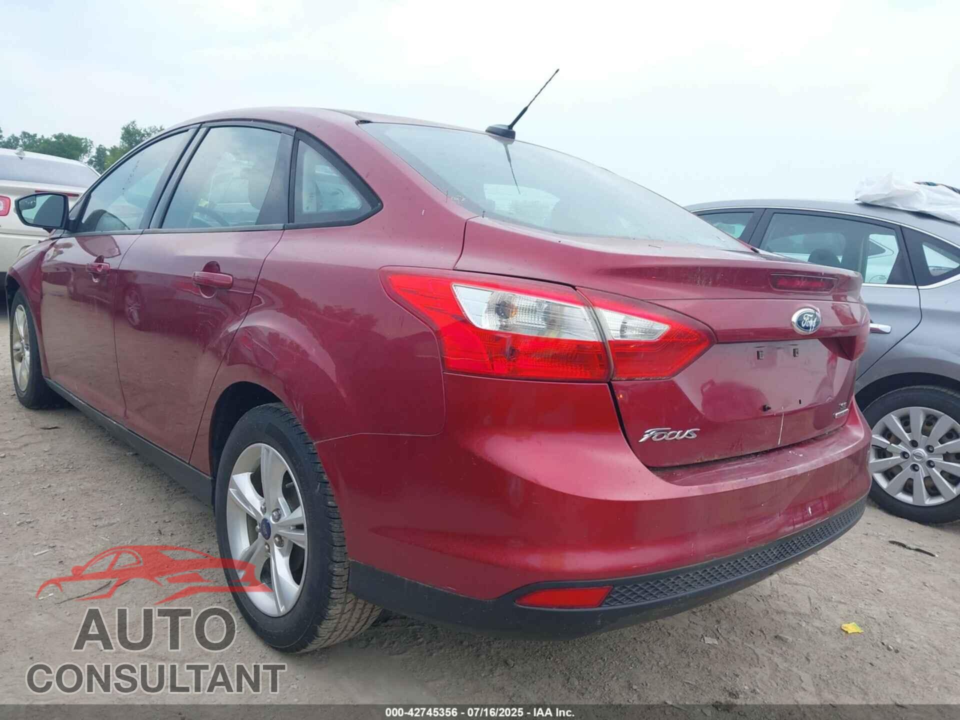 FORD FOCUS 2013 - 1FADP3F26DL156688