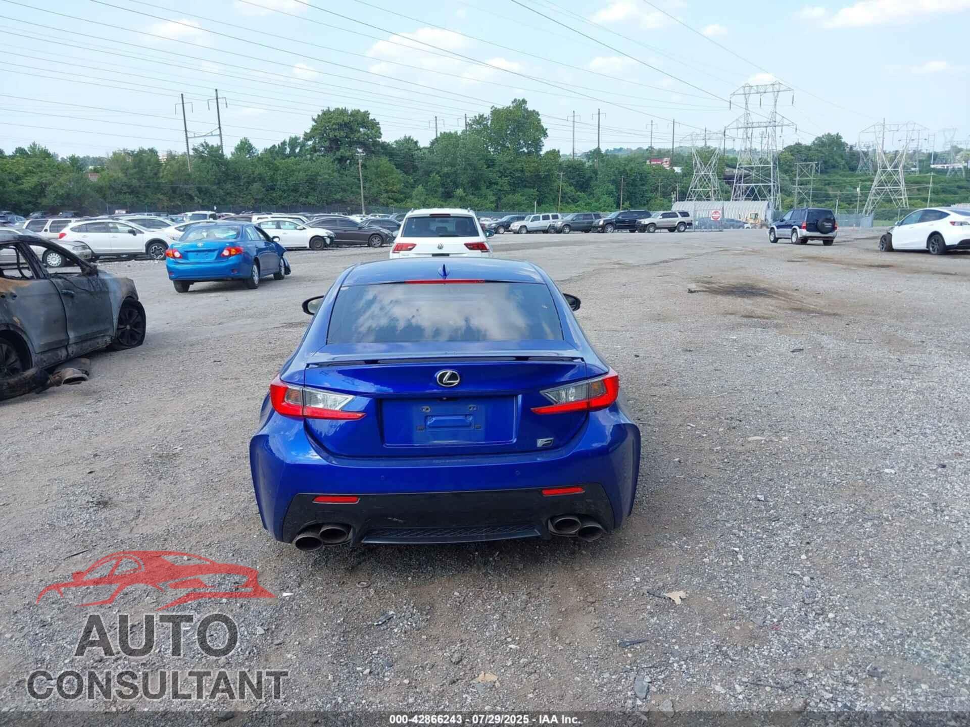 LEXUS RC F 2015 - JTHHP5BC1F5001963