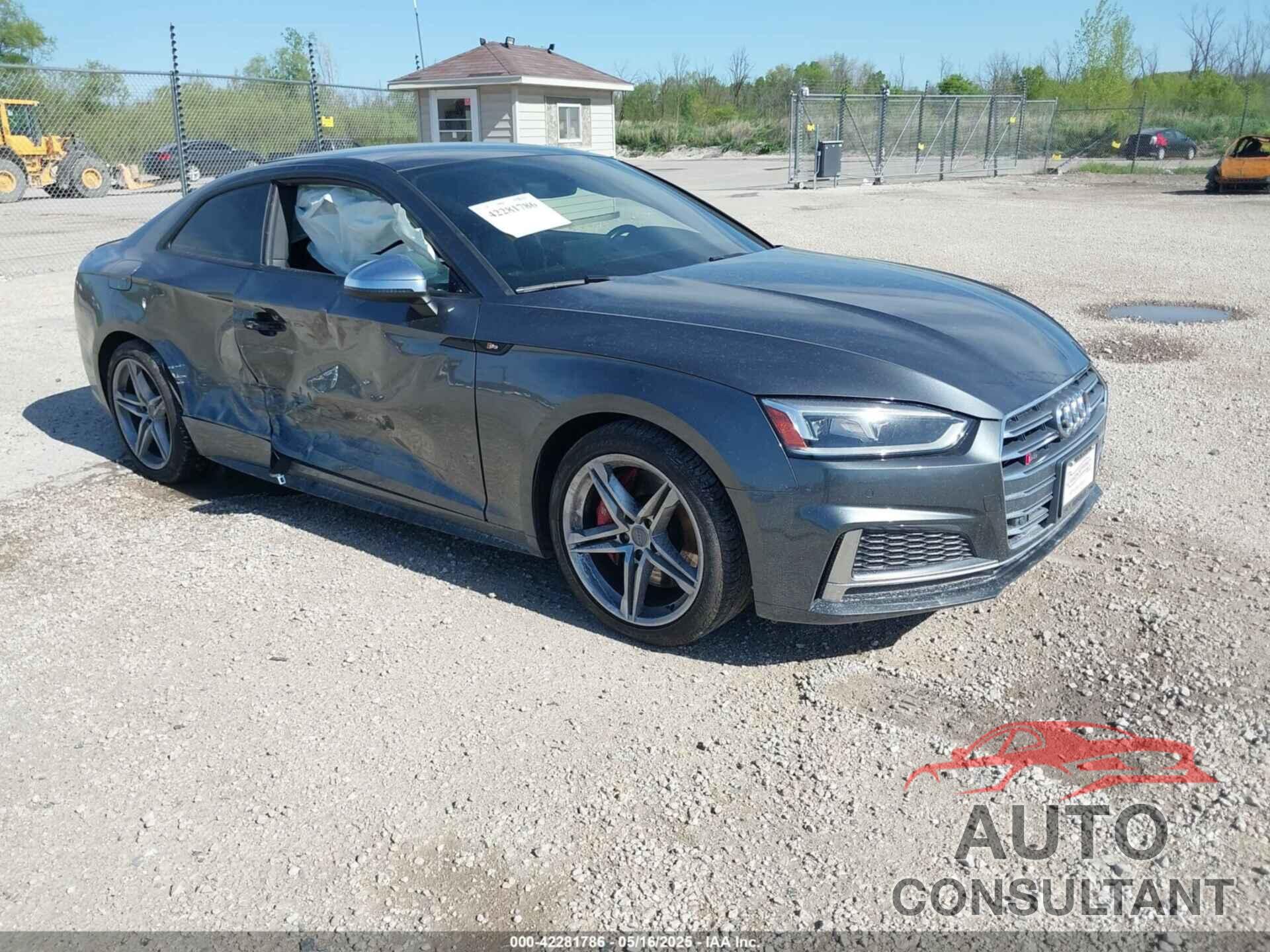 AUDI S5 2018 - WAUP4AF51JA089985
