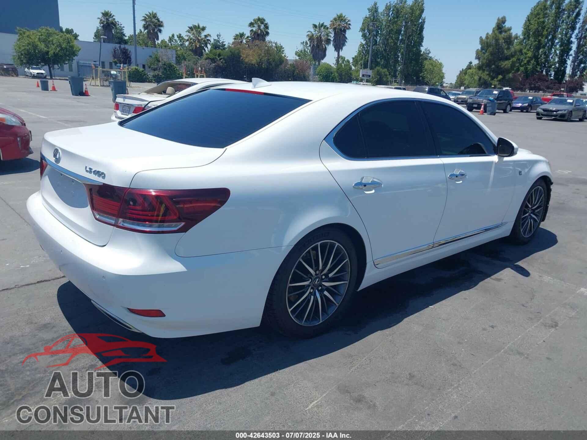 LEXUS LS 460 2014 - JTHBL5EF4E5131693